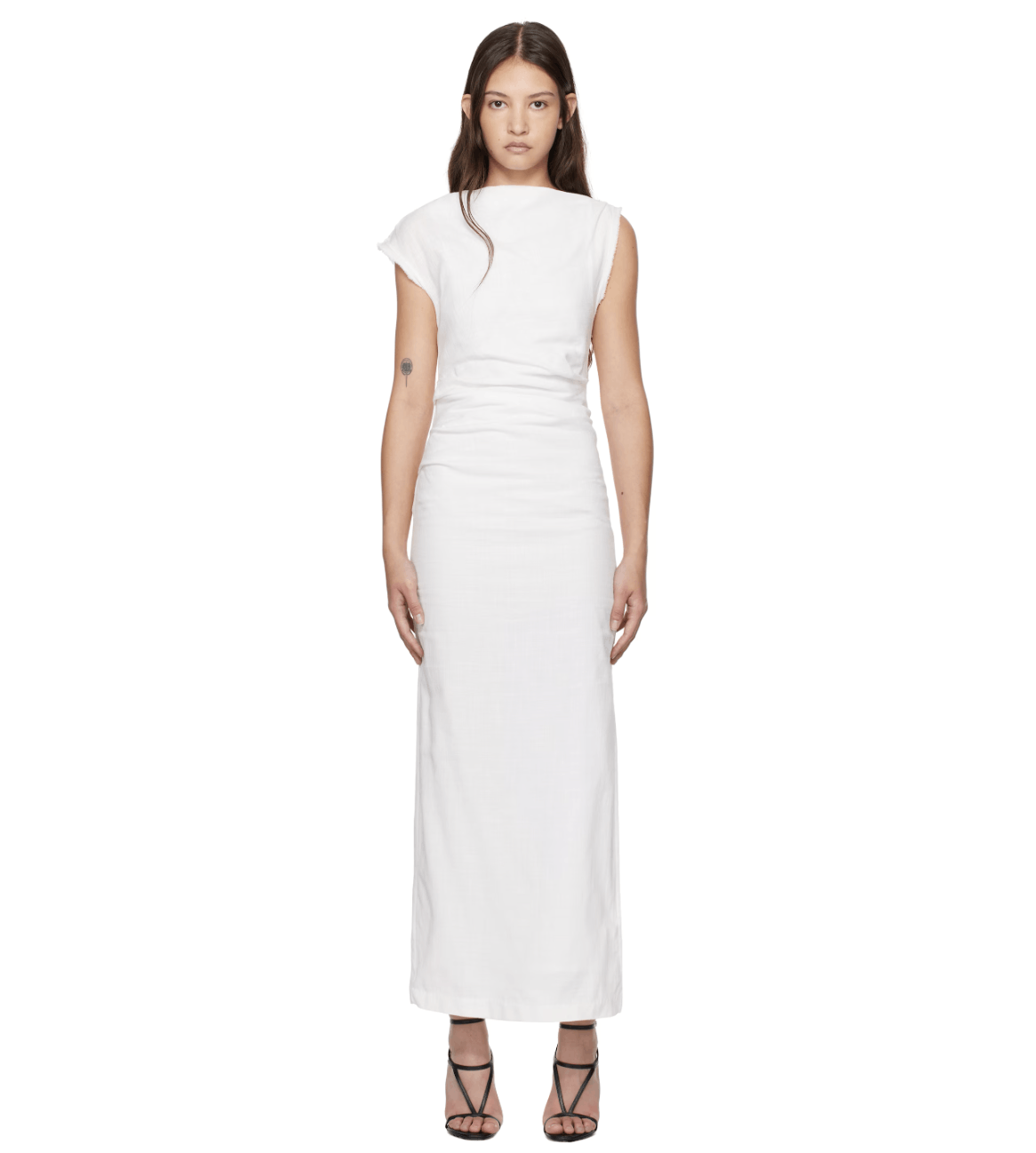 BEC + BRIDGE White Steffi Gather Maxi Dress Size M / US 6-8 / IT 42-44 - 1 Thumbnail