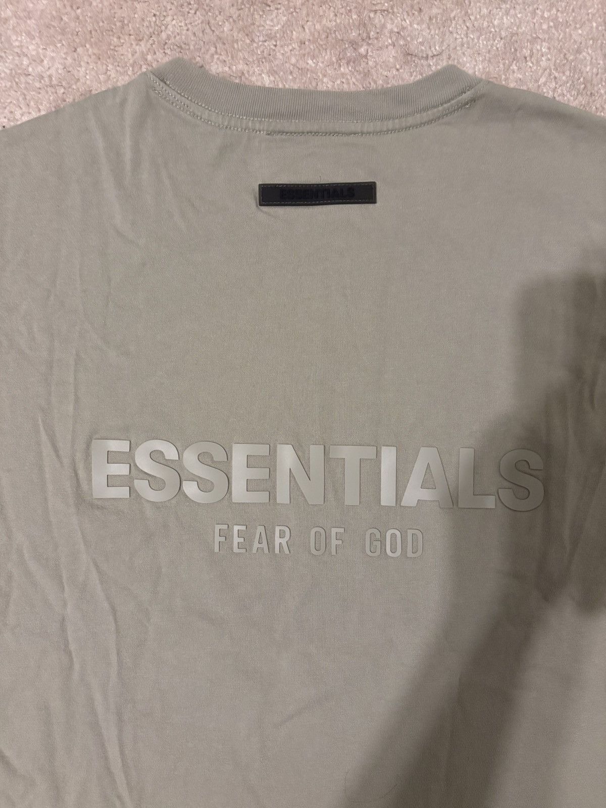 Essentials × Fear of God Fear of God Essentials T-Shirt Pistachio Size US S / EU 44-46 / 1 - 2 Thumbnail