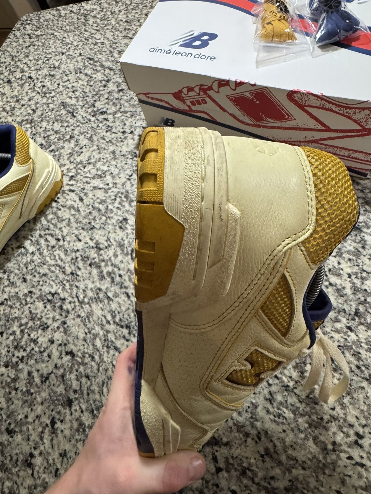 Aime Leon Dore × New Balance Aimé Leon Dore x New Balance 550 Size US 11.5 / EU 44-45 - 5 Thumbnail