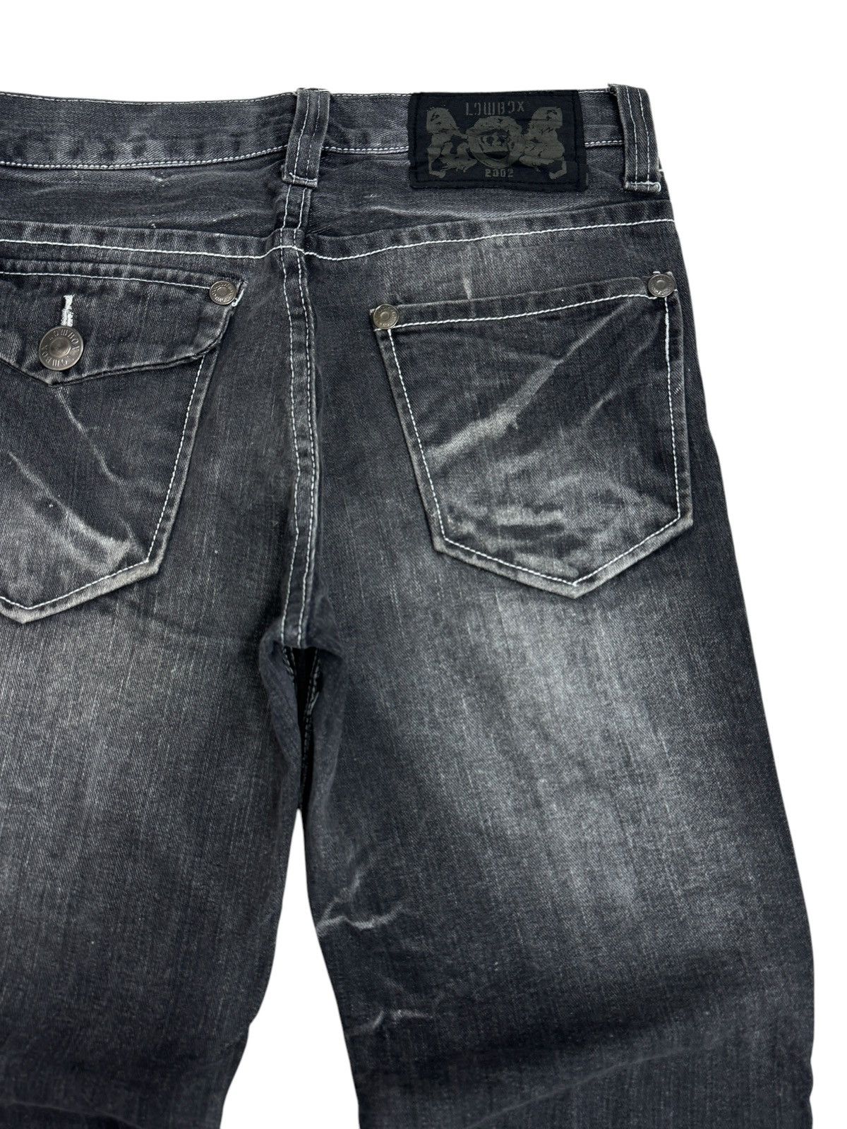 Hysteric Glamour LOWBOX SMOKED ACID WASHED JUNYA WATANABE STYLE DENIM Size US 29 - 12 Thumbnail