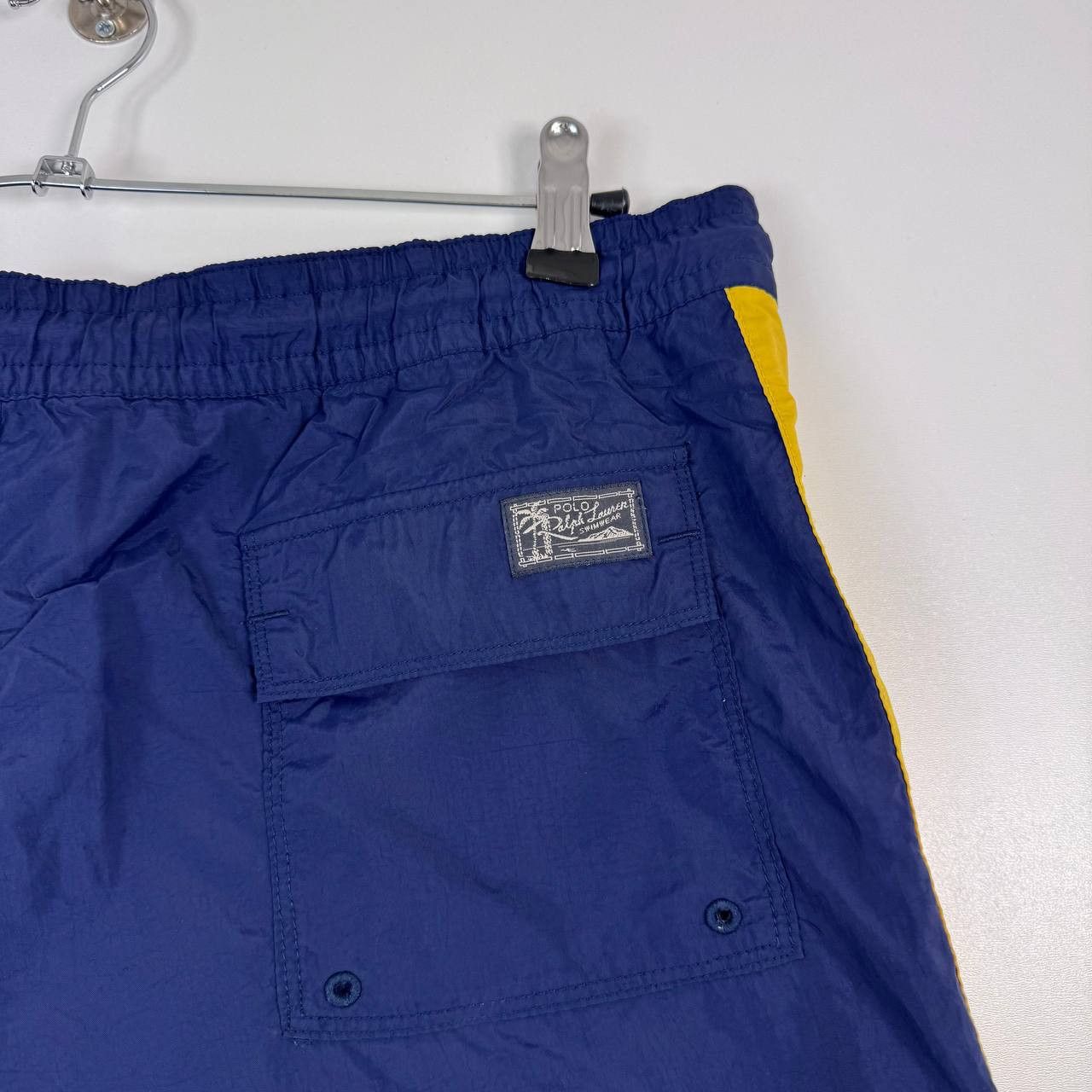 Polo Ralph Lauren Polo Ralph Lauren Swim Shorts Blue Pony Logo Mens Beac Sz M Size US 34 / EU 50 - 8 Thumbnail