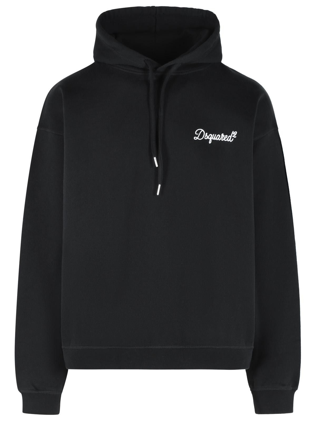 Dsquared2 DSQUARED2 Black Cotton Sweatshirt Size US M / EU 48-50 / 2 - 1 Thumbnail