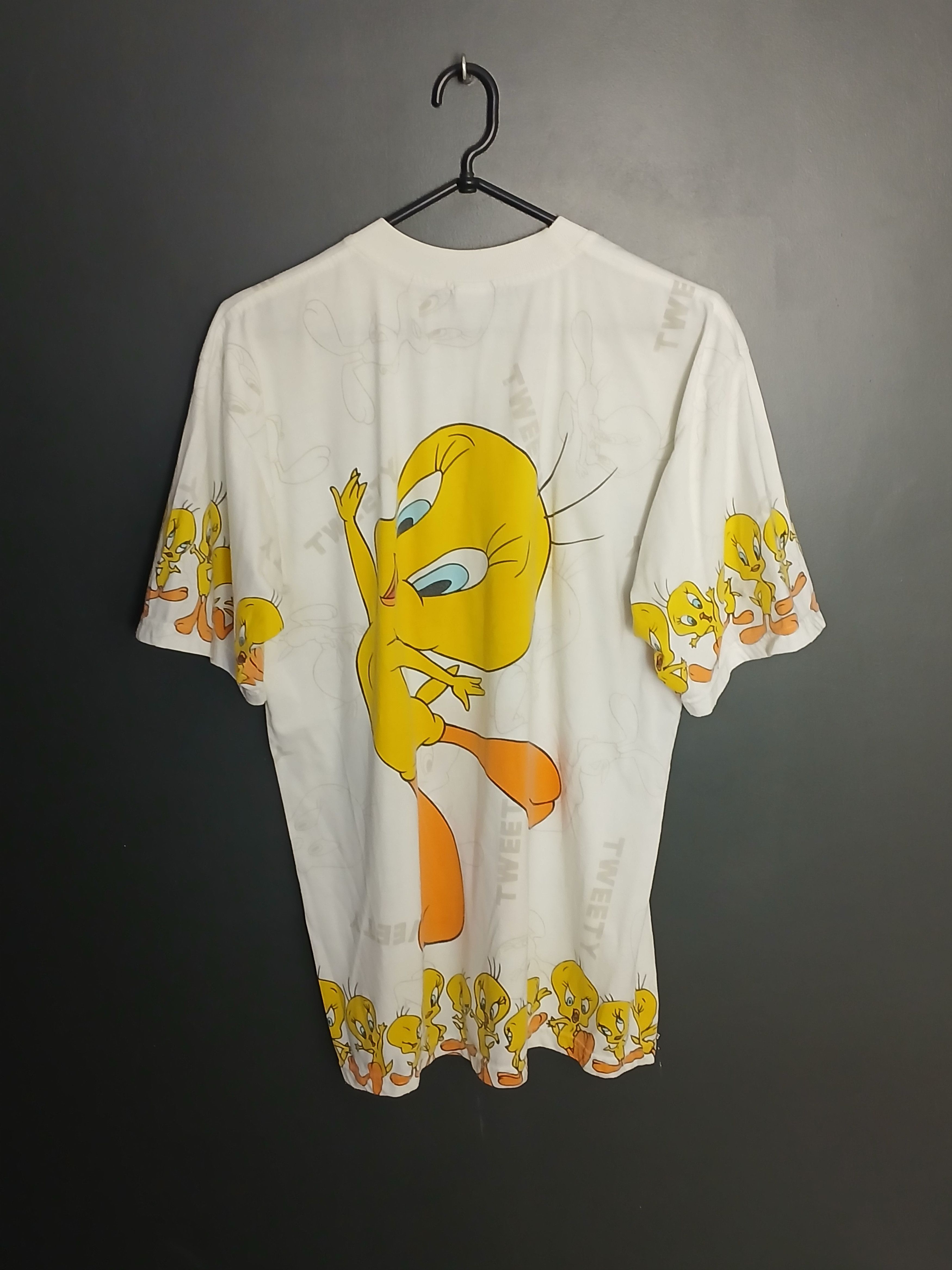 Cartoon Network × Vintage Vintage Looney Tunes Tweety T-Shirt Size US L / EU 52-54 / 3 - 2 Thumbnail