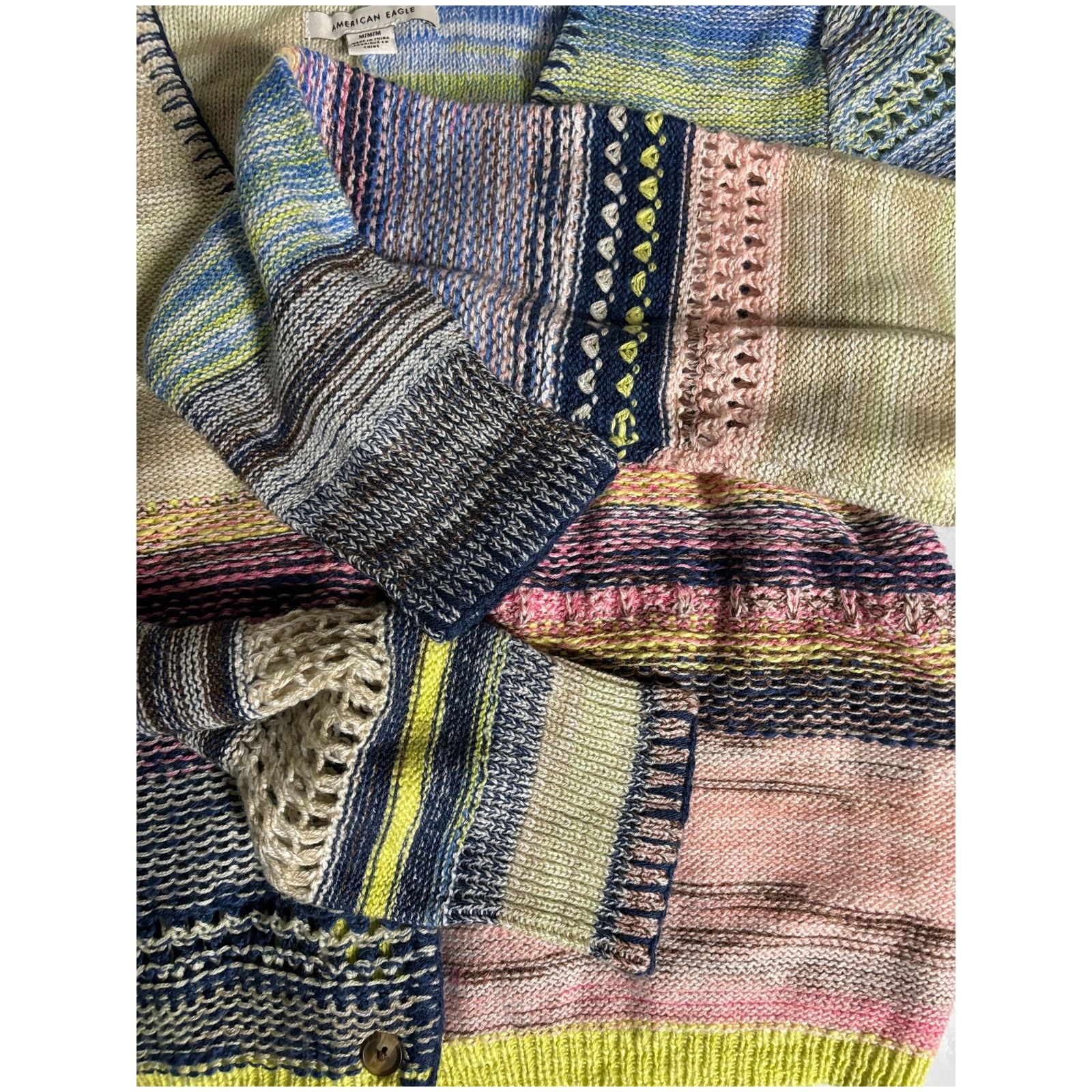 American Eagle Outfitters AMERICAN EAGLE Womens Cropped Cardigan | Size M | NEW w/tags Size M / US 6-8 / IT 42-44 - 7 Thumbnail