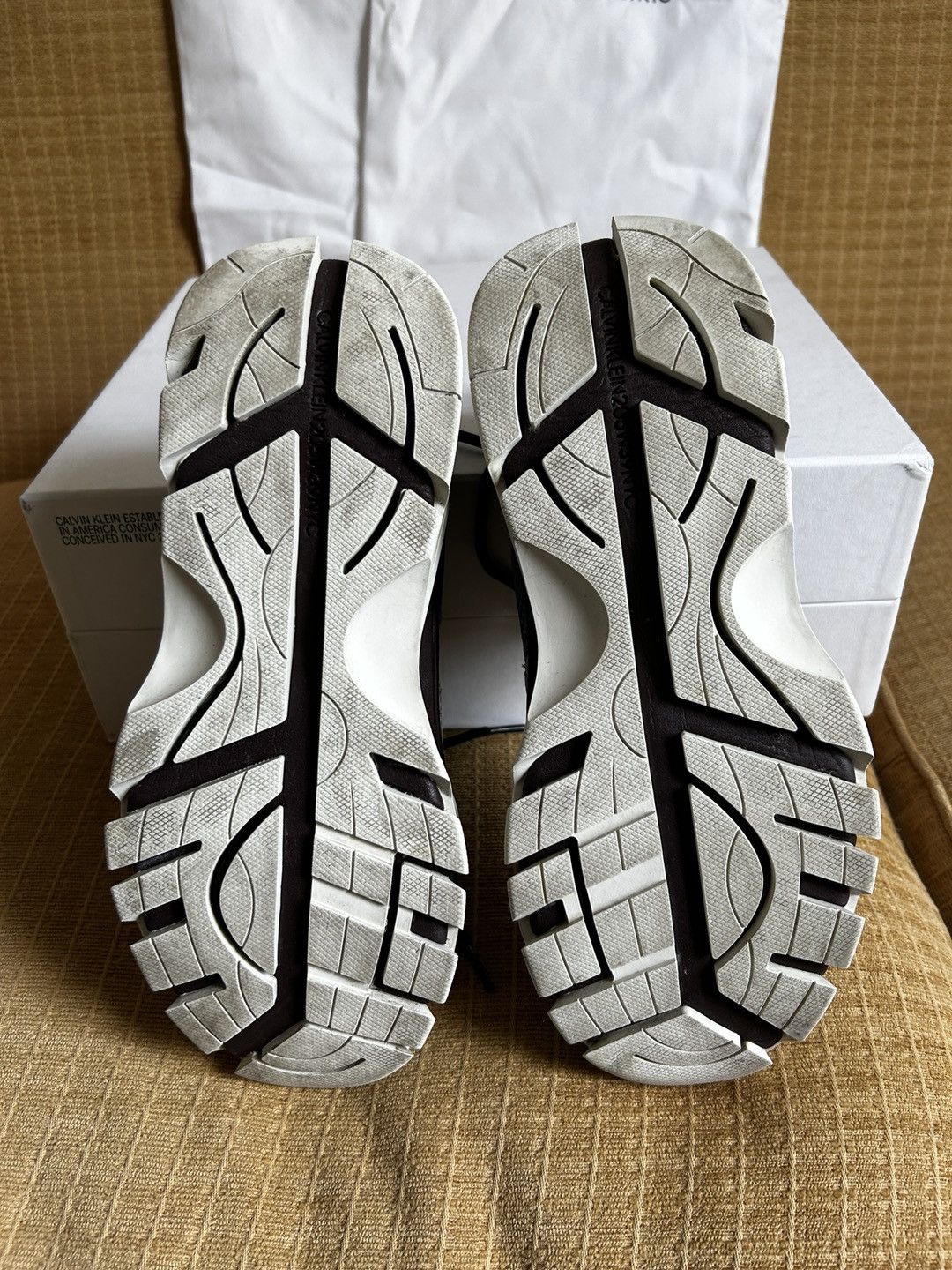 Calvin Klein 205W39NYC Calvin Klein 205W39NYC Carla 10 Sneakers White Blue Size US 7 / EU 40 - 8 Thumbnail