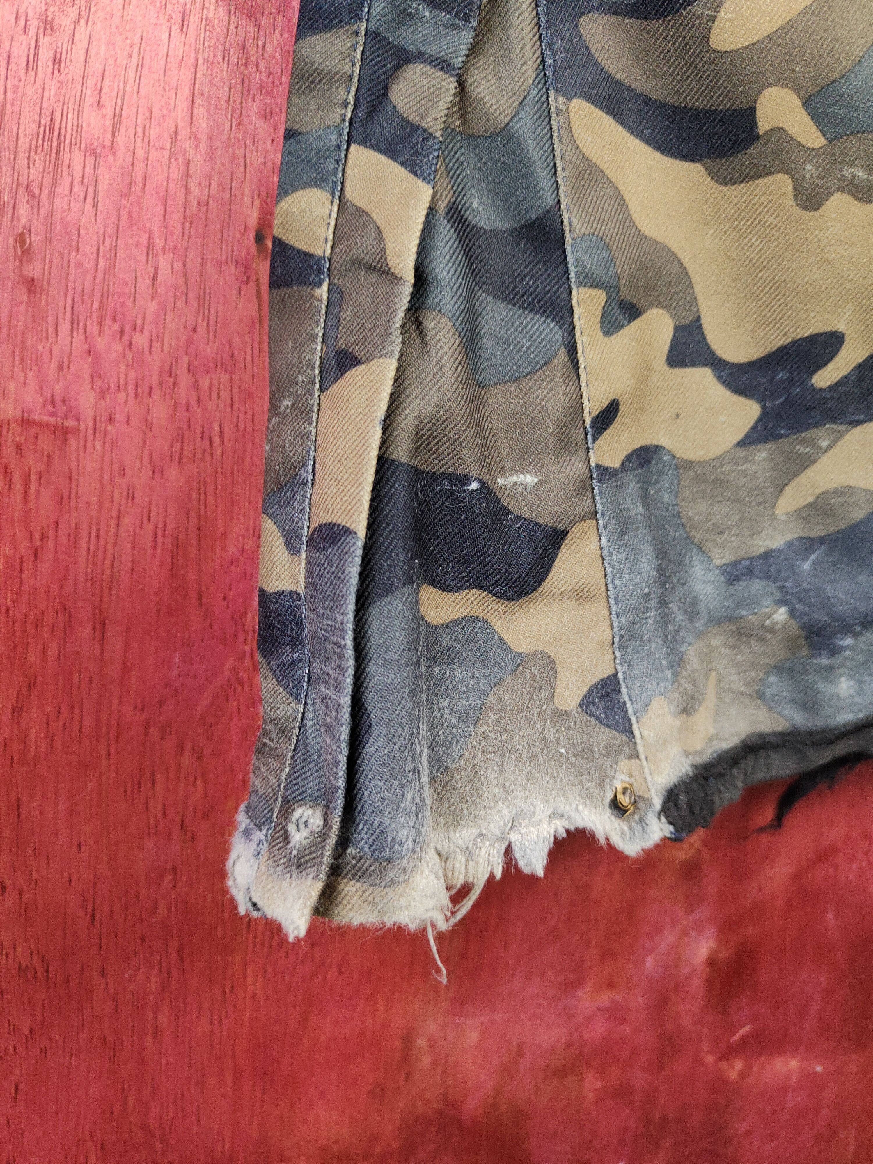 Japanese Brand Himass Mania Camo bootcut Multipocket Casual Pants #S1350 Size US 34 / EU 50 - 13 Thumbnail