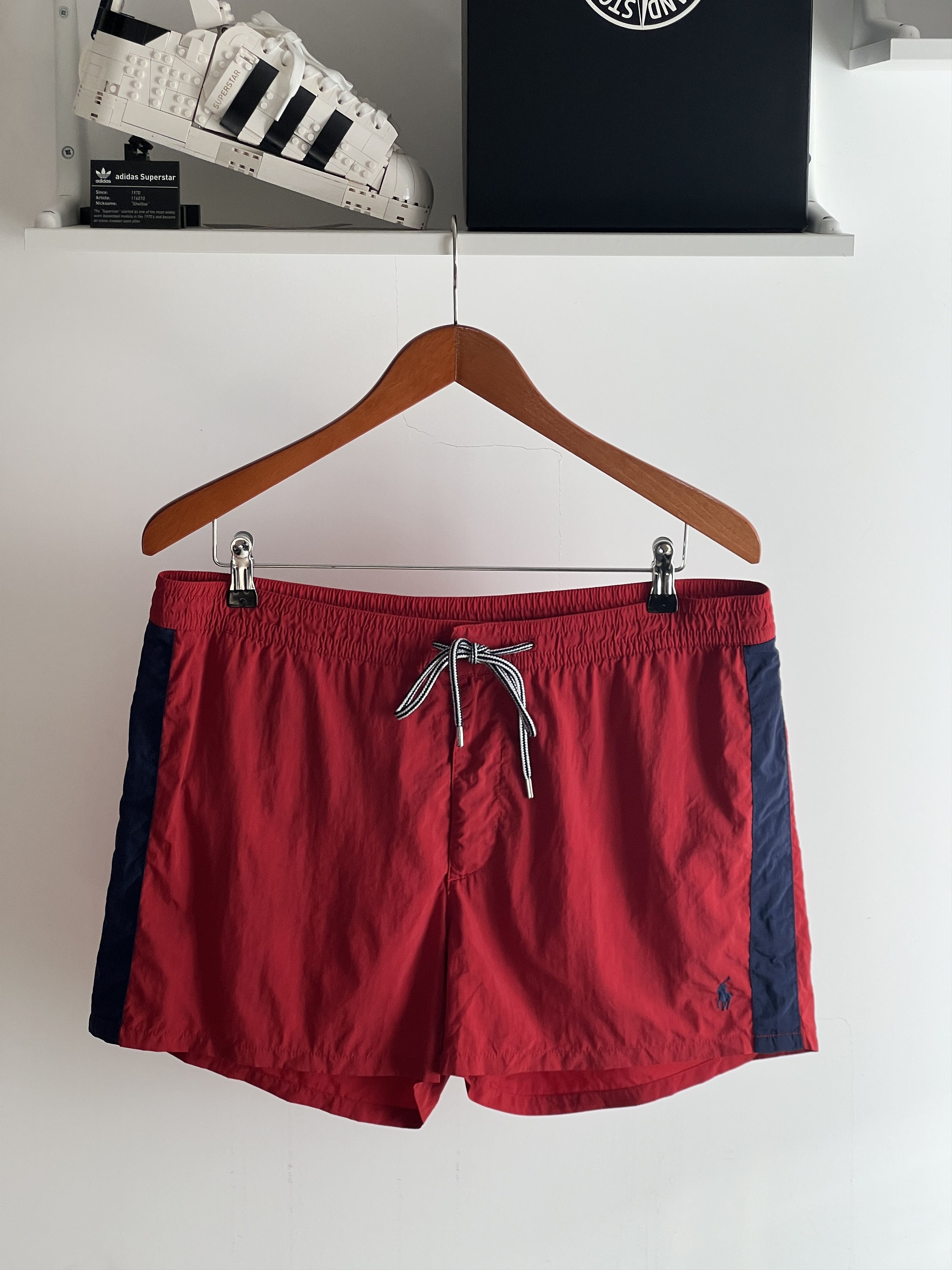 Polo Ralph Lauren × Ralph Lauren × Vintage Vintage Polo Ralph Lauren Shorts Y2K Logo Pony Swimming Size US 36 / EU 52 - 1 Thumbnail