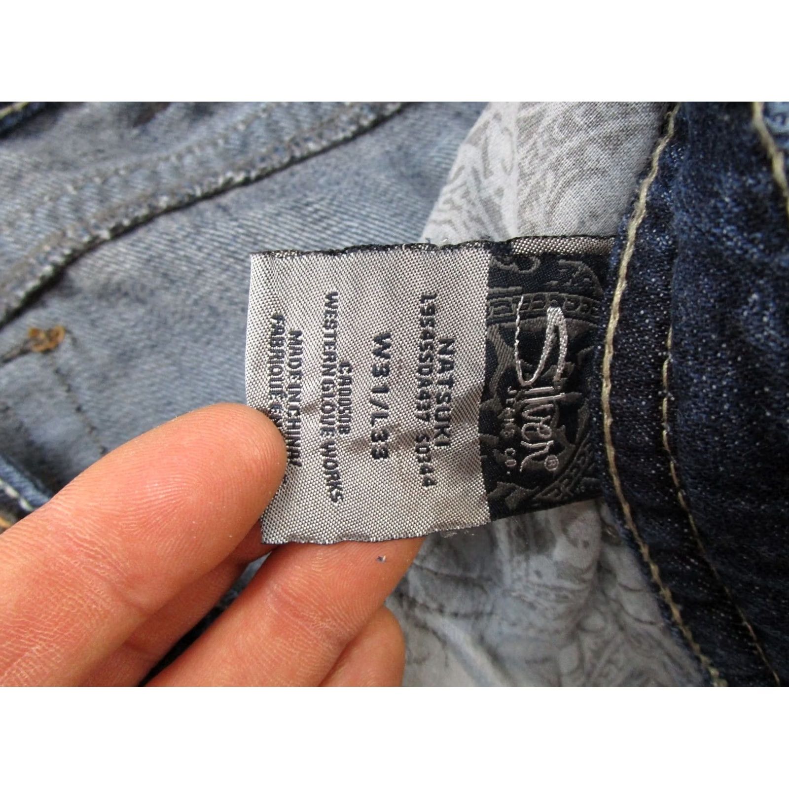 Silver Jeans Co. Silver Jeans Co Natsuki Blue Stretch Denim Jeans Womens Size 31 Regular - Bootcut, 5-Pocket, Denim, ZIP, Dark, VTG Size 24" / US 00 / IT 34 - 5 Thumbnail