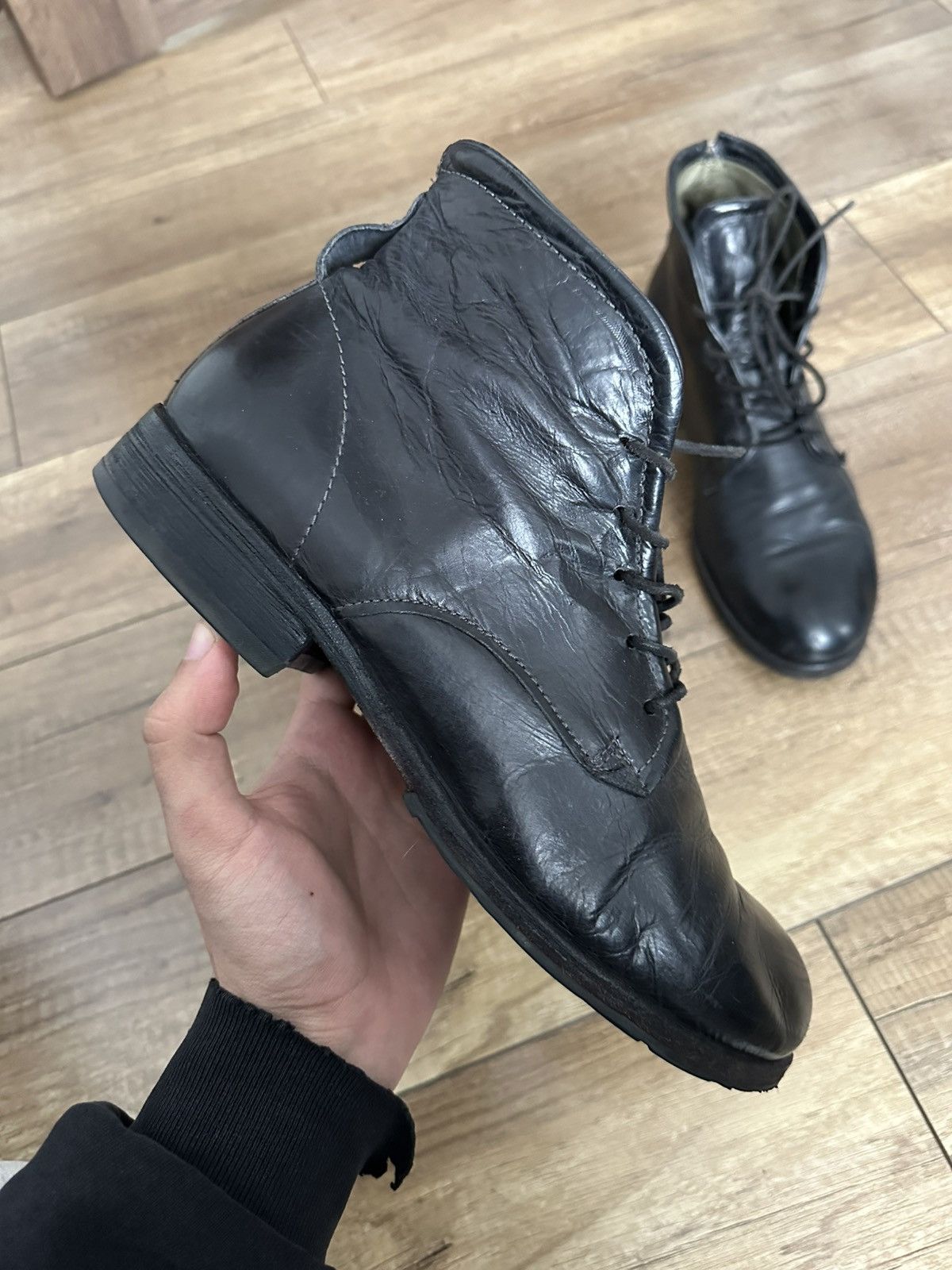 A.S.98 AS 98 Airstep Vintage Leather Boots Shoes Size US 10 / EU 43 - 8 Thumbnail