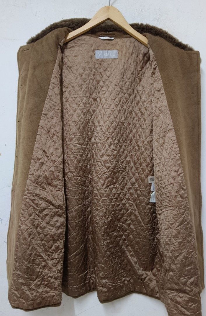 Other Vintage Max Mara Virgin Wool Fur Coat Size US M / EU 48-50 / 2 - 4 Thumbnail