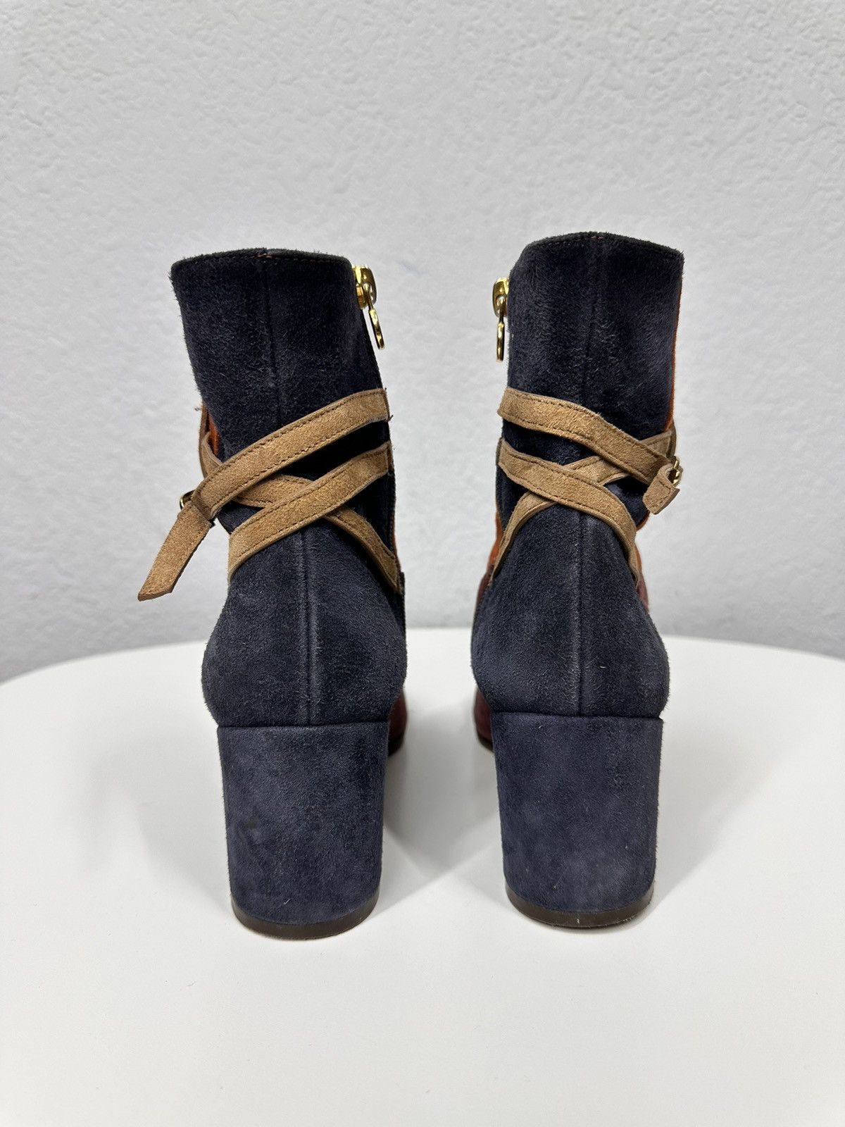 14th Addiction Vintage Leather AS 98 Boots Style Avantgarde Y2K margiela Size US 7 / IT 37 - 7 Thumbnail