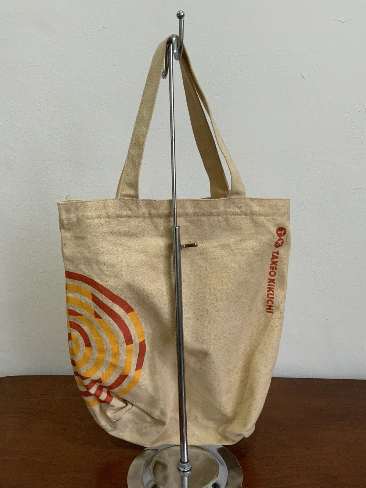 Japanese Brand Takeo Kikuchi Fade Japan Tote Bag Size ONE SIZE - 3 Thumbnail