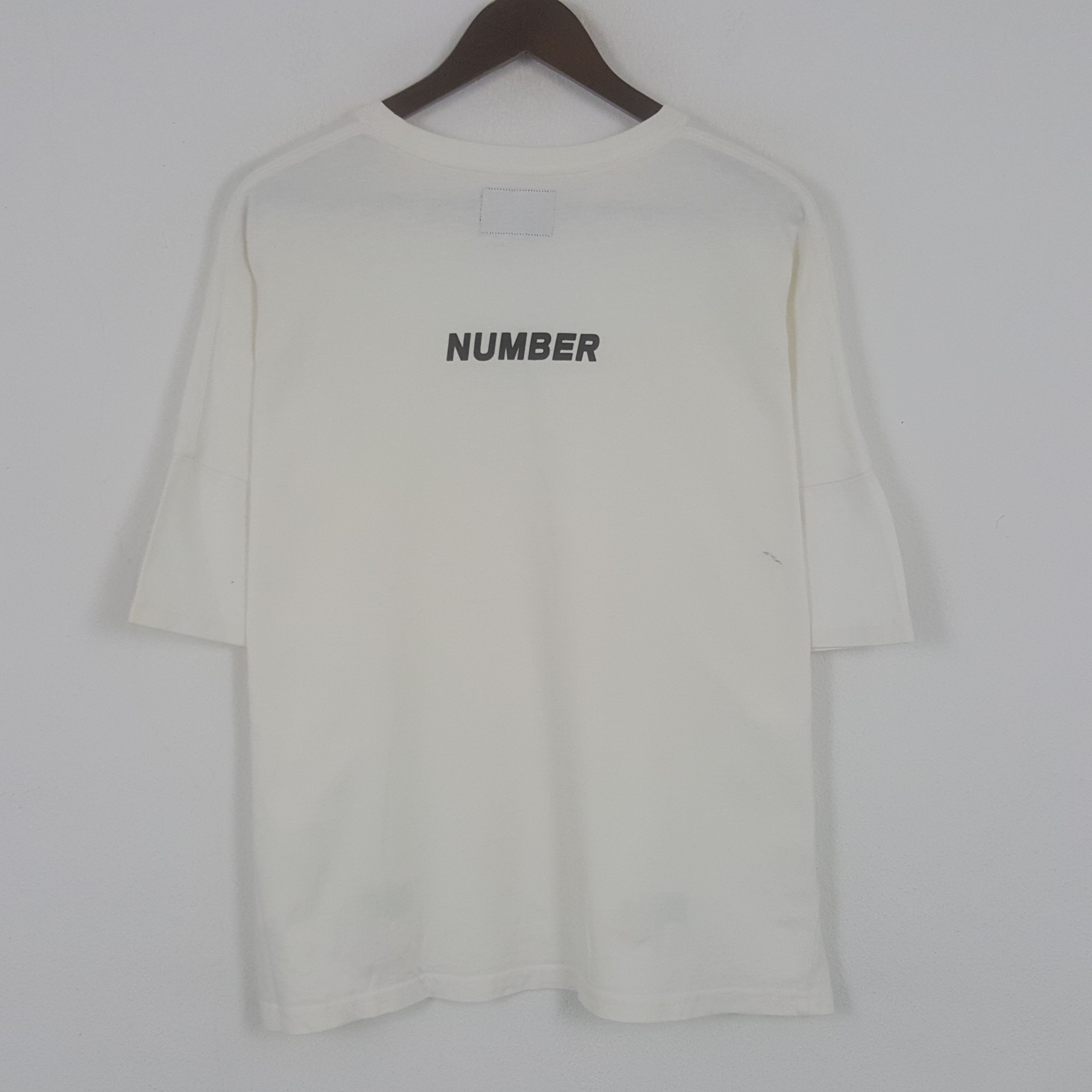 Number (N)ine × Vintage Vintage Number (N)ine Nice Design Tshirt Size US XL / EU 56 / 4 - 3 Thumbnail