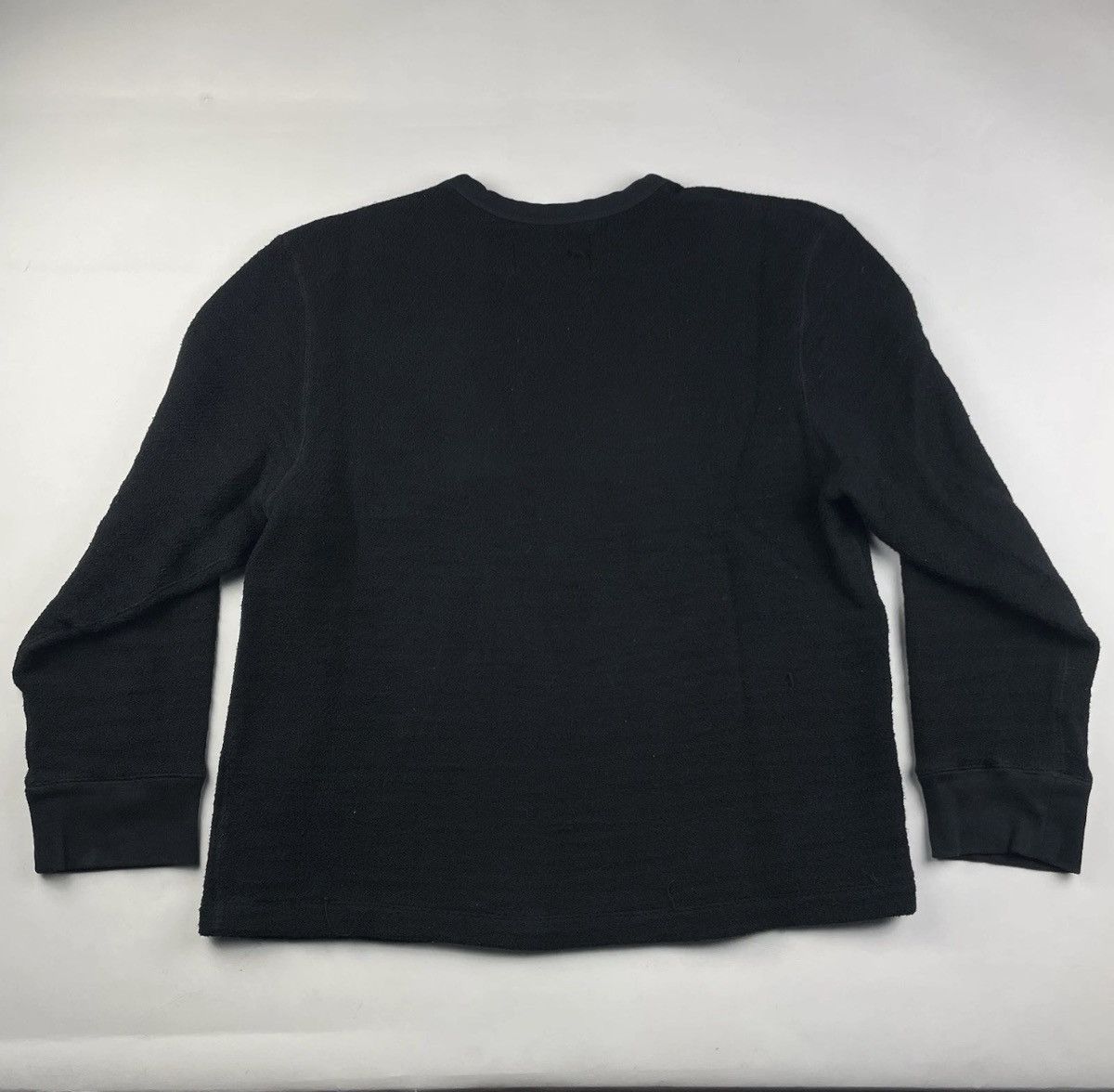 Our Legacy OUR LEGACY Black chunky waffle Knit Size US M / EU 48-50 / 2 - 4 Thumbnail