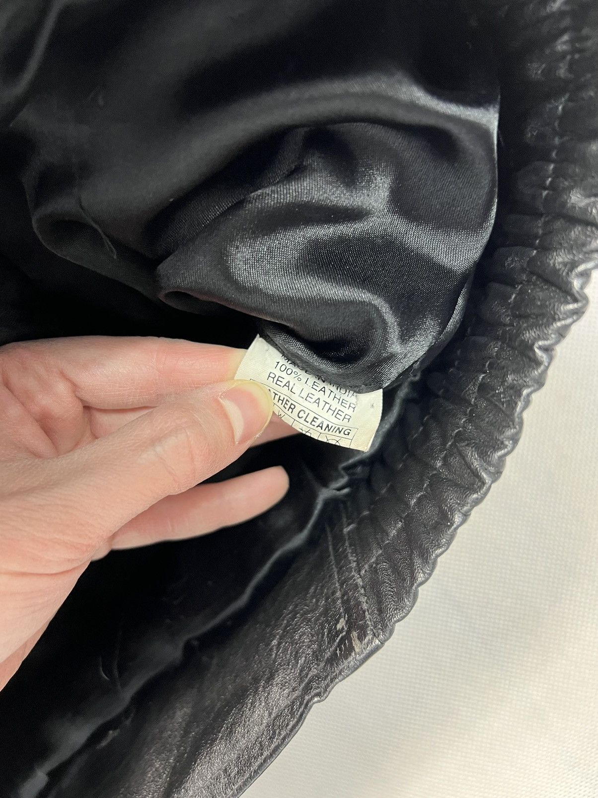 Genuine Leather × Vintage Genuine Leather Jacket Ziptex Vintage 90’s Black Size US L / EU 52-54 / 3 - 4 Thumbnail