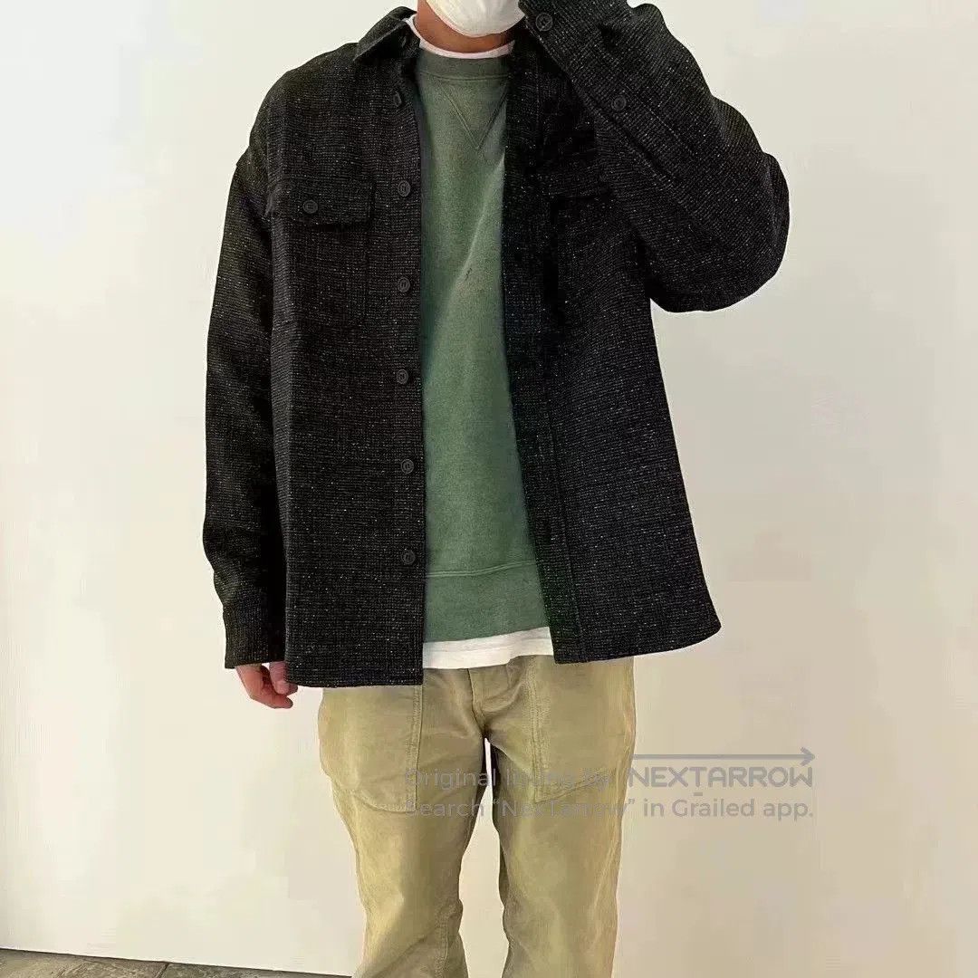 Visvim visvim lumber long sleeve tweed shirt. Size US M / EU 48-50 / 2 - 4 Thumbnail