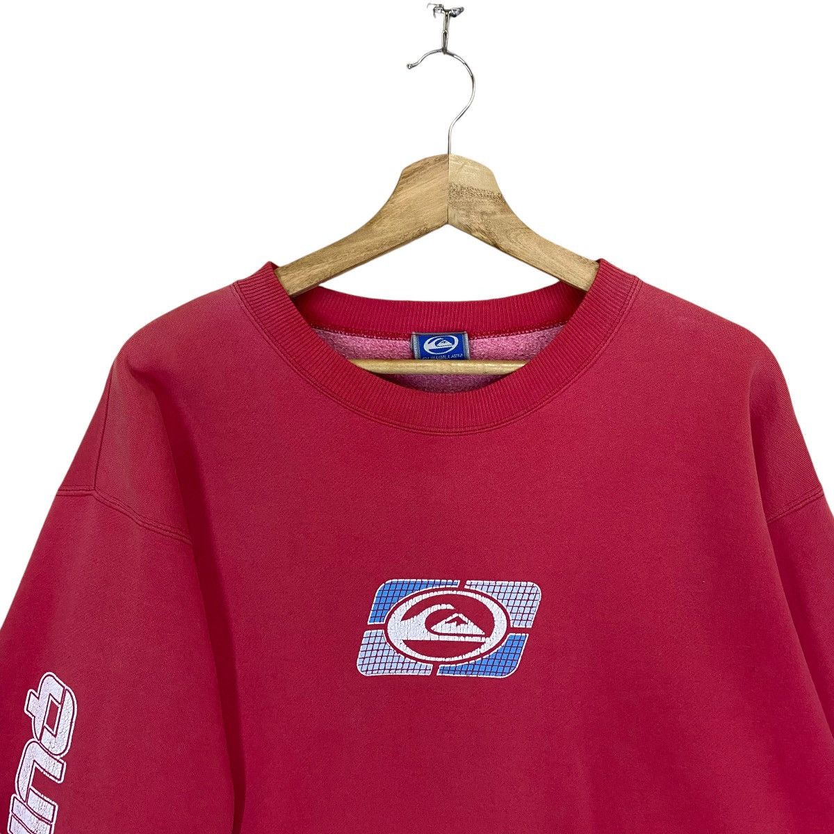 Quiksilver Vintage 90s Quiksilver Big Logo Crewneck Sweatshirt Size US M / EU 48-50 / 2 - 2 Thumbnail