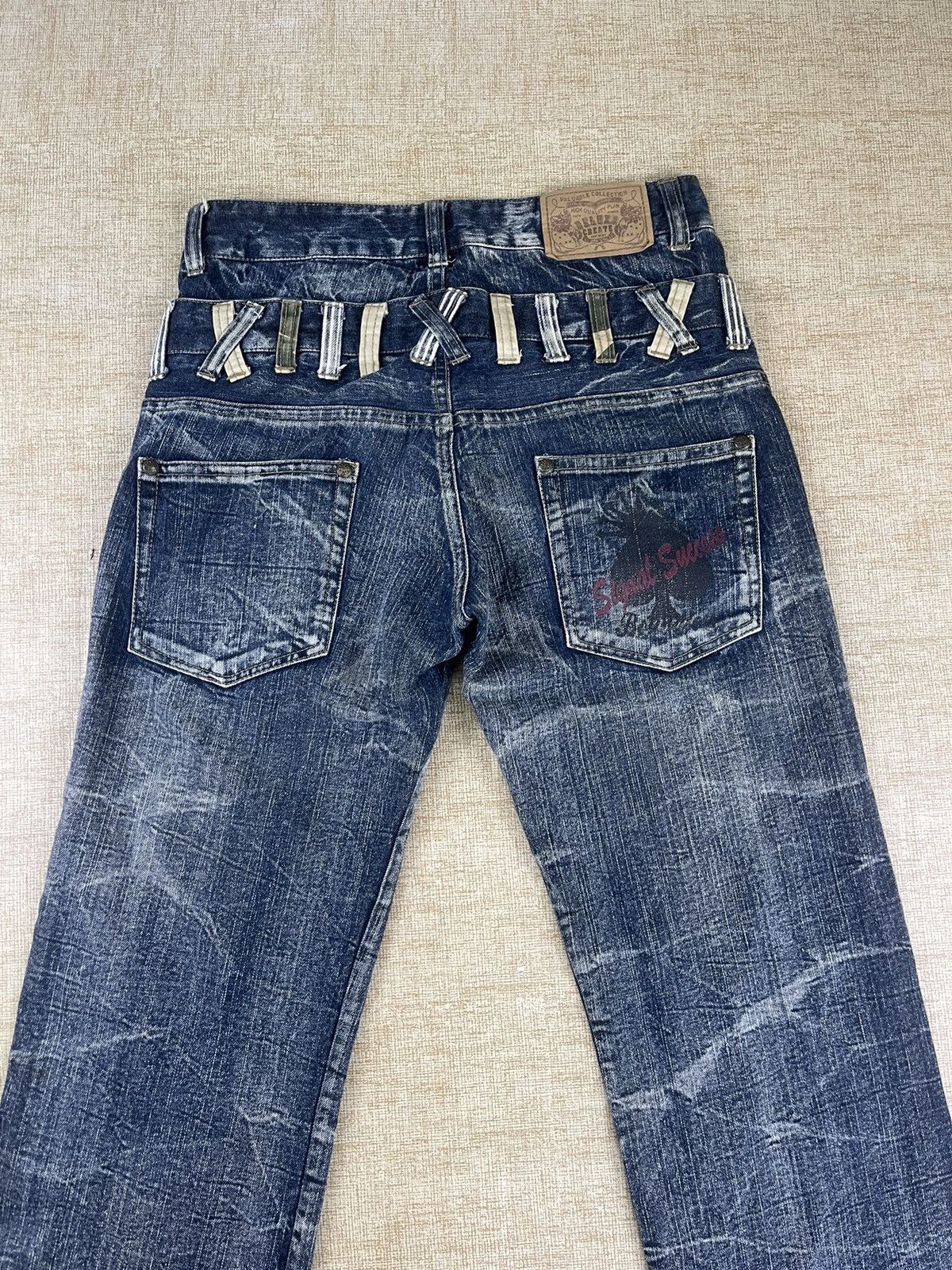 Hysteric Glamour Vintage Hysteric Glamour Creation Double Waist Denim Pants Size US 32 / EU 48 - 10 Thumbnail