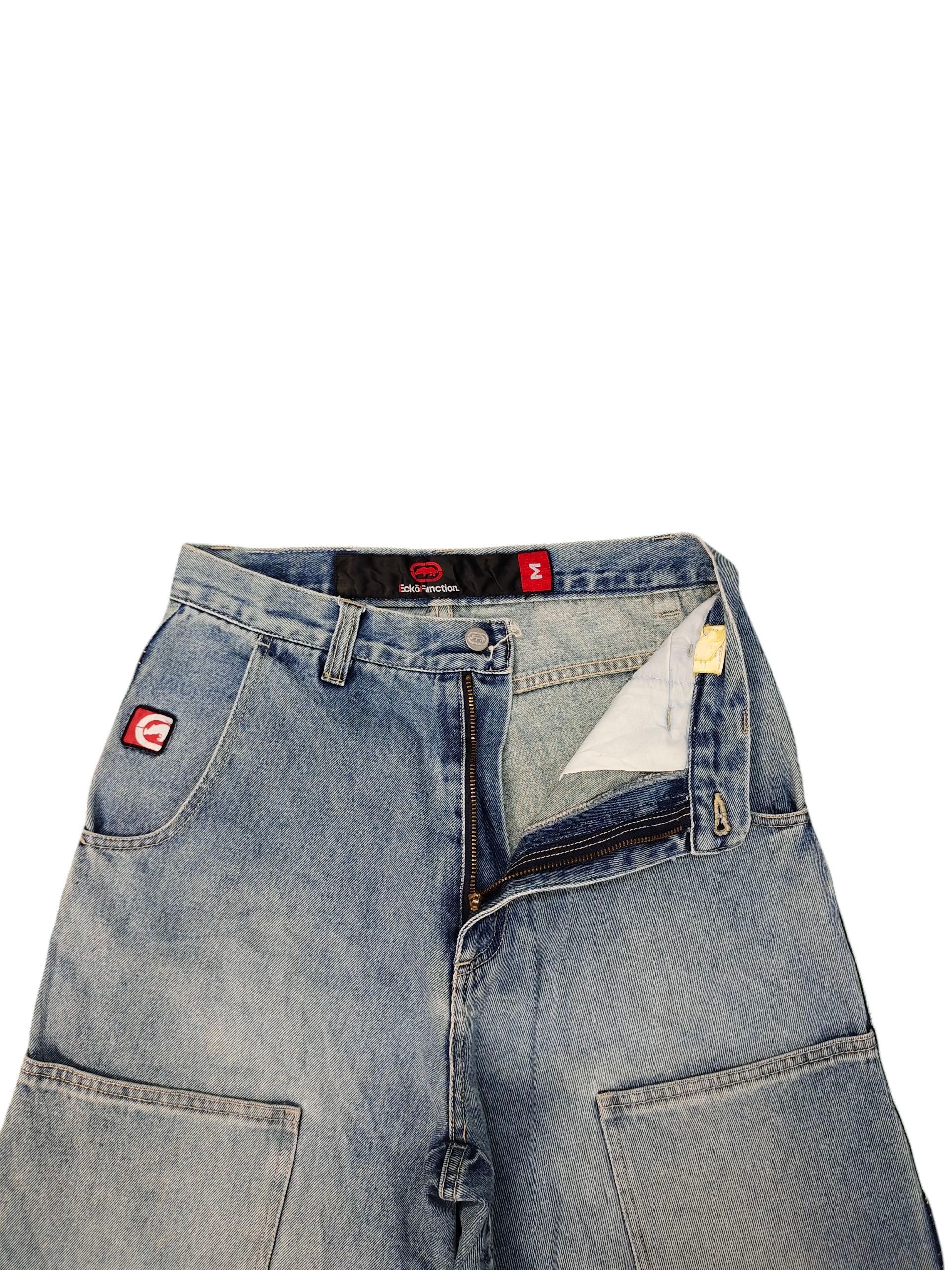 Ecko Unltd. Vintage Y2k Ecko Function Double Knee Carpenter Short Jeans Size US 29 - 8 Thumbnail
