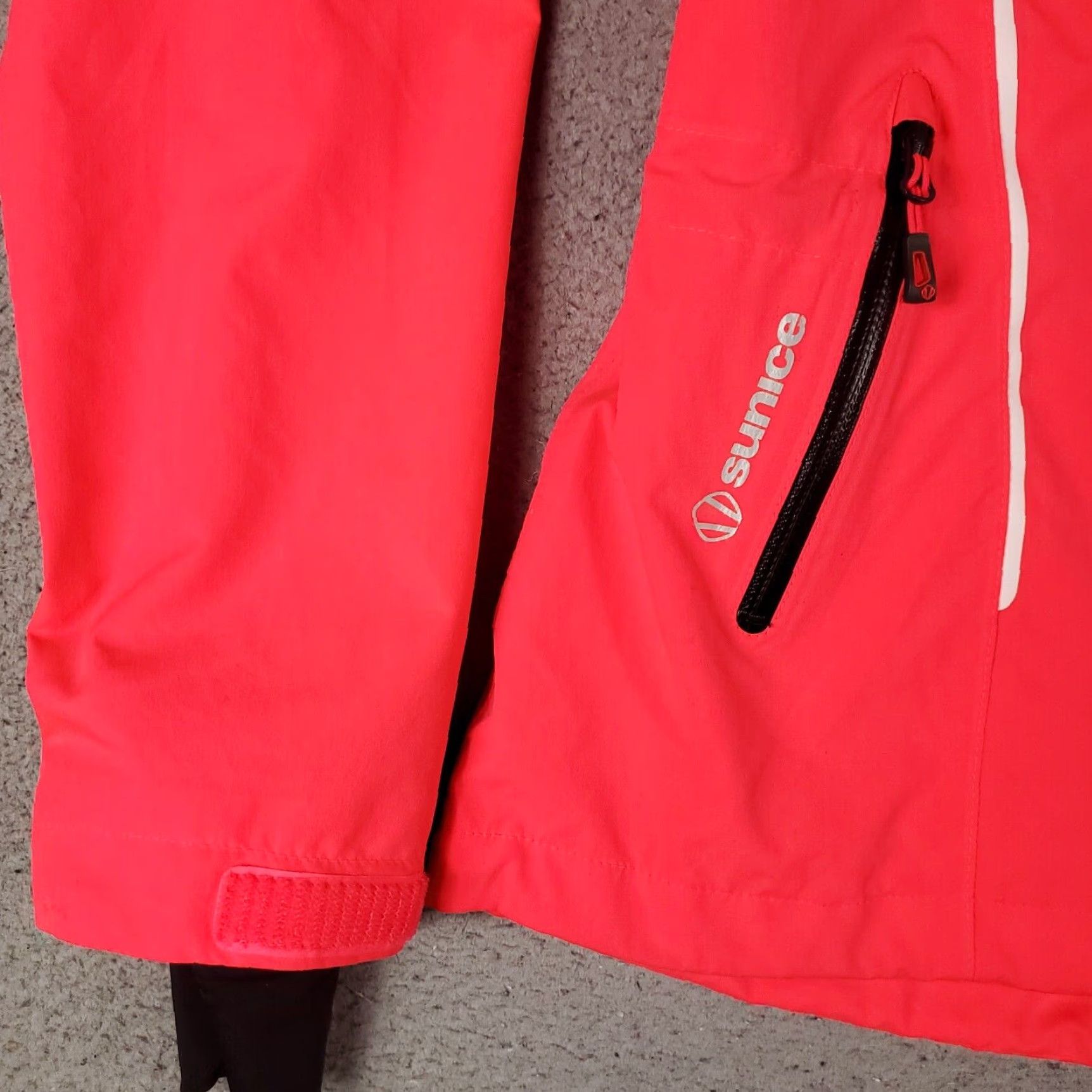 Pinko Sunice Jacket Womens Size Medium Neon Pink Zephal Typhoon Full Zip * Size M / US 6-8 / IT 42-44 - 3 Thumbnail