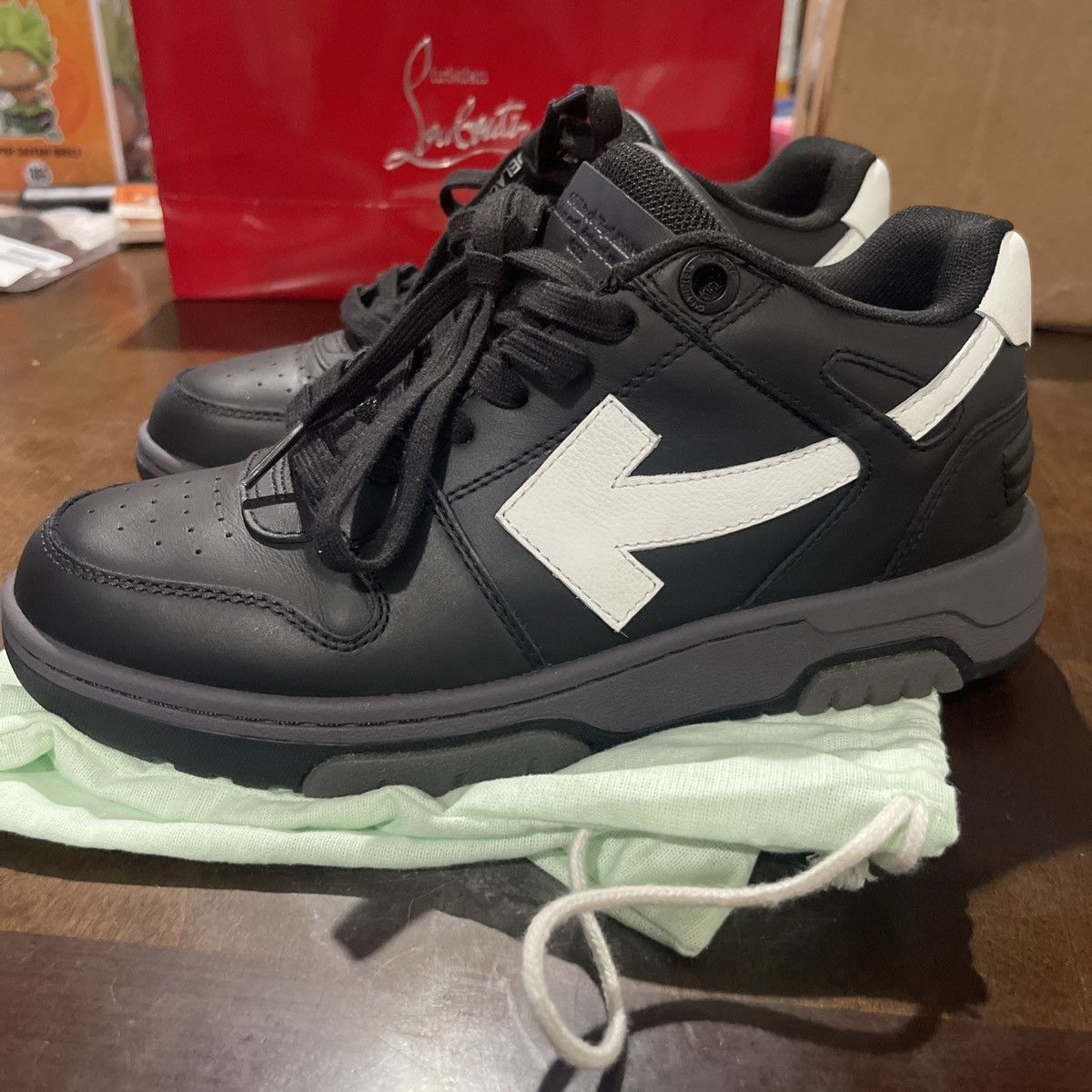 Off-White Women Off White Out Of Office Size 38 WITH NO BOX Or ZIP TIE Size US 8 / IT 38 - 3 Thumbnail