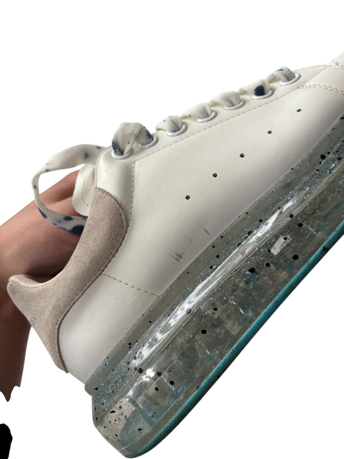 Alexander McQueen Alexander Mcqueen Oversize leather sneakers Size US 9 / IT 39 - 7 Thumbnail
