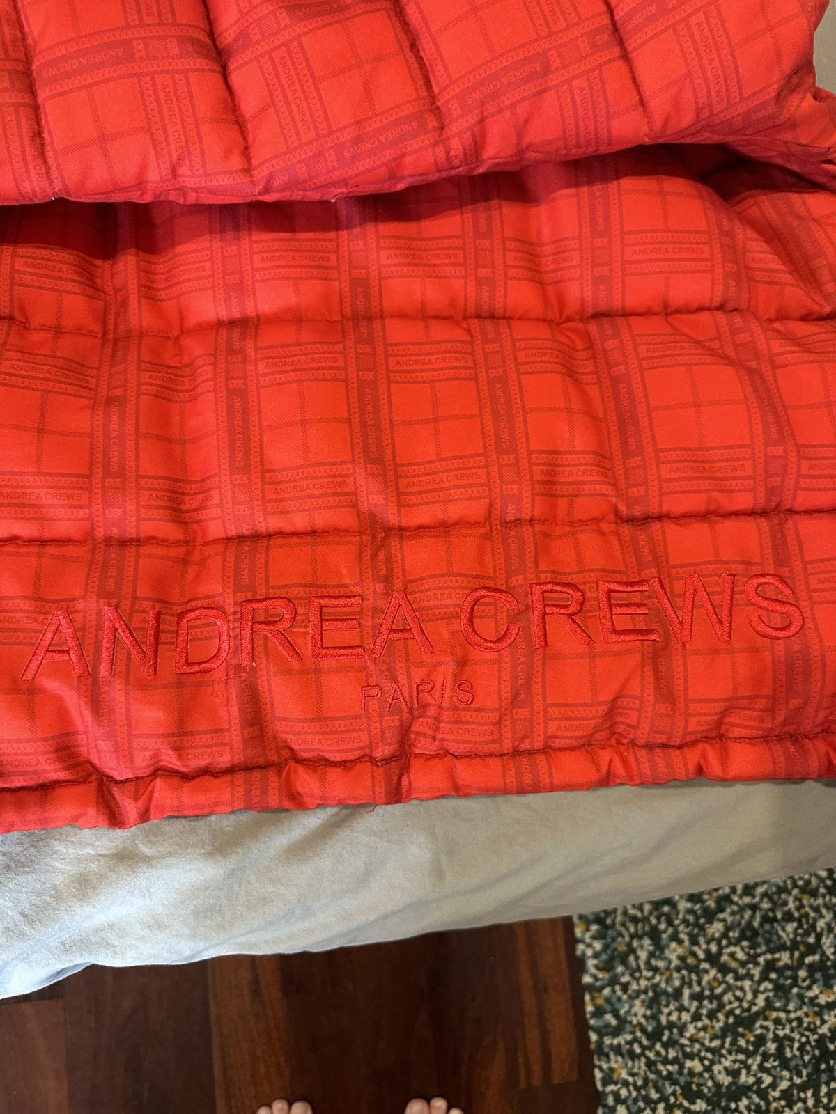 Andrea Crews Andrea crews/ schott puffer jacket Size US L / EU 52-54 / 3 - 4 Thumbnail