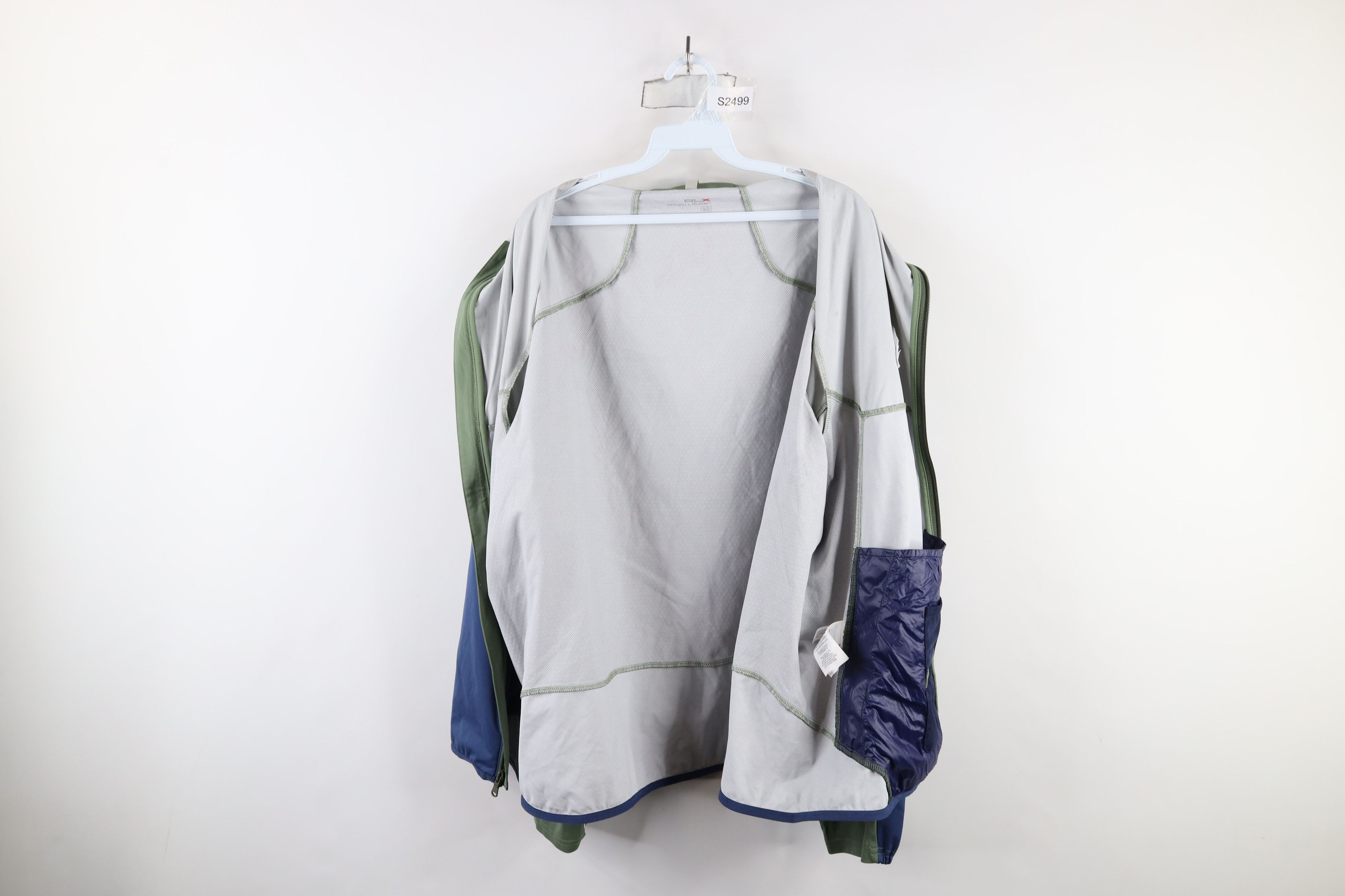 Ralph Lauren × Vintage Ralph Lauren RLX CC Waterproof Convertible Rain Jacket Size US XL / EU 56 / 4 - 9 Thumbnail