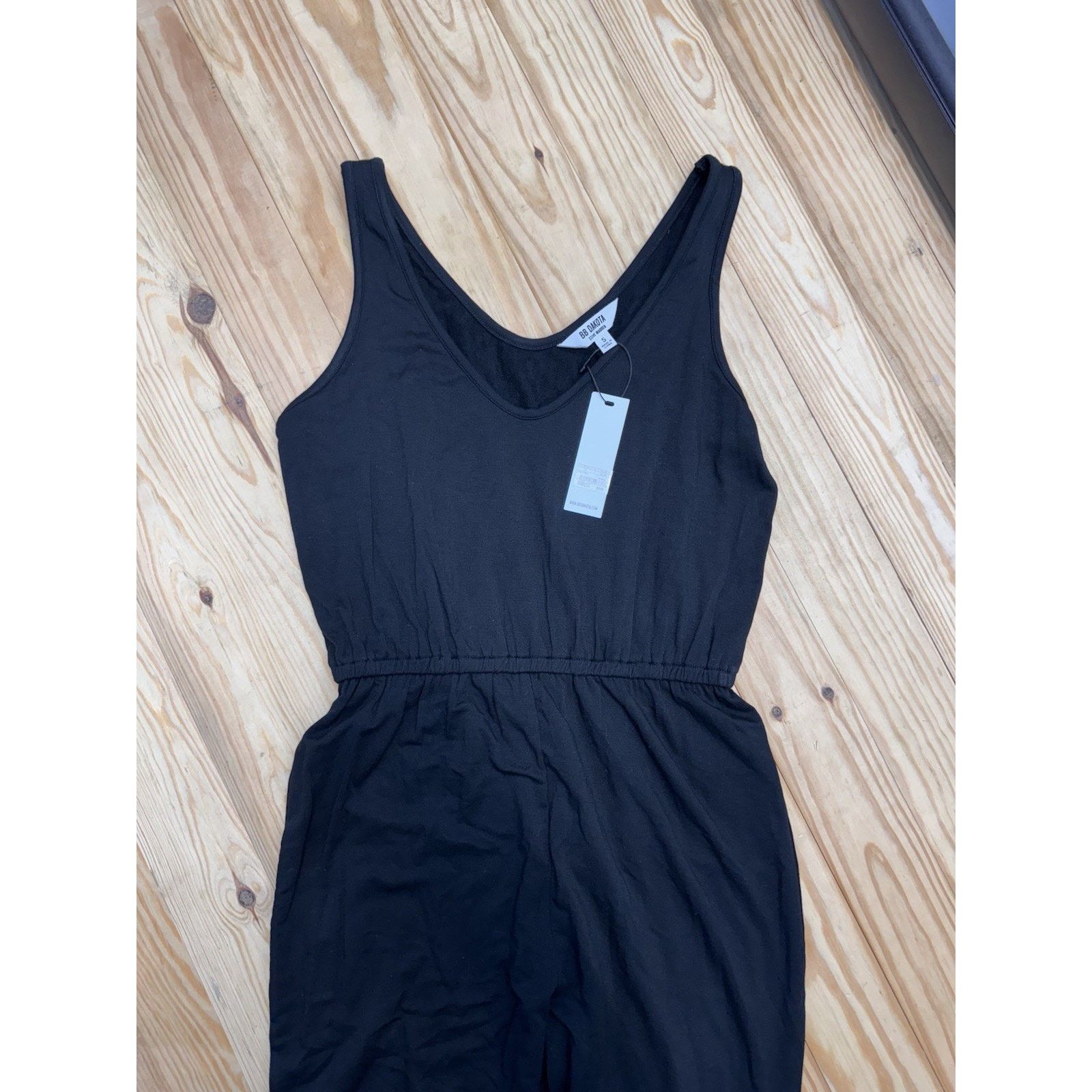 Steve Madden BB Dakota Steve Madden Womens Black Jumpsuit Small Size 32" / US 10 / IT 46 - 4 Thumbnail