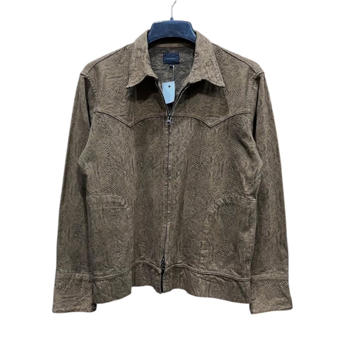 Japanese Brand Hysteric Glamour Pattern Snake skin by Acoustic Jacket Size US M / EU 48-50 / 2 - 1 Thumbnail
