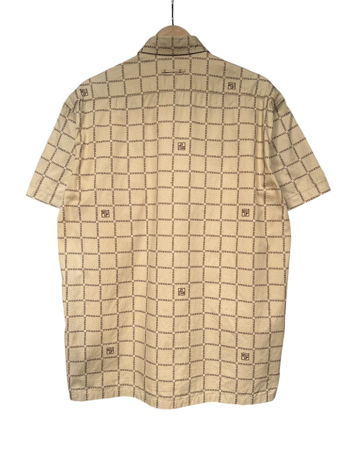 Beauty Beast × Japanese Brand × PPFM Vintage PPFM Monogram Logo Zipper Tech Shirt Size US M / EU 48-50 / 2 - 2 Thumbnail