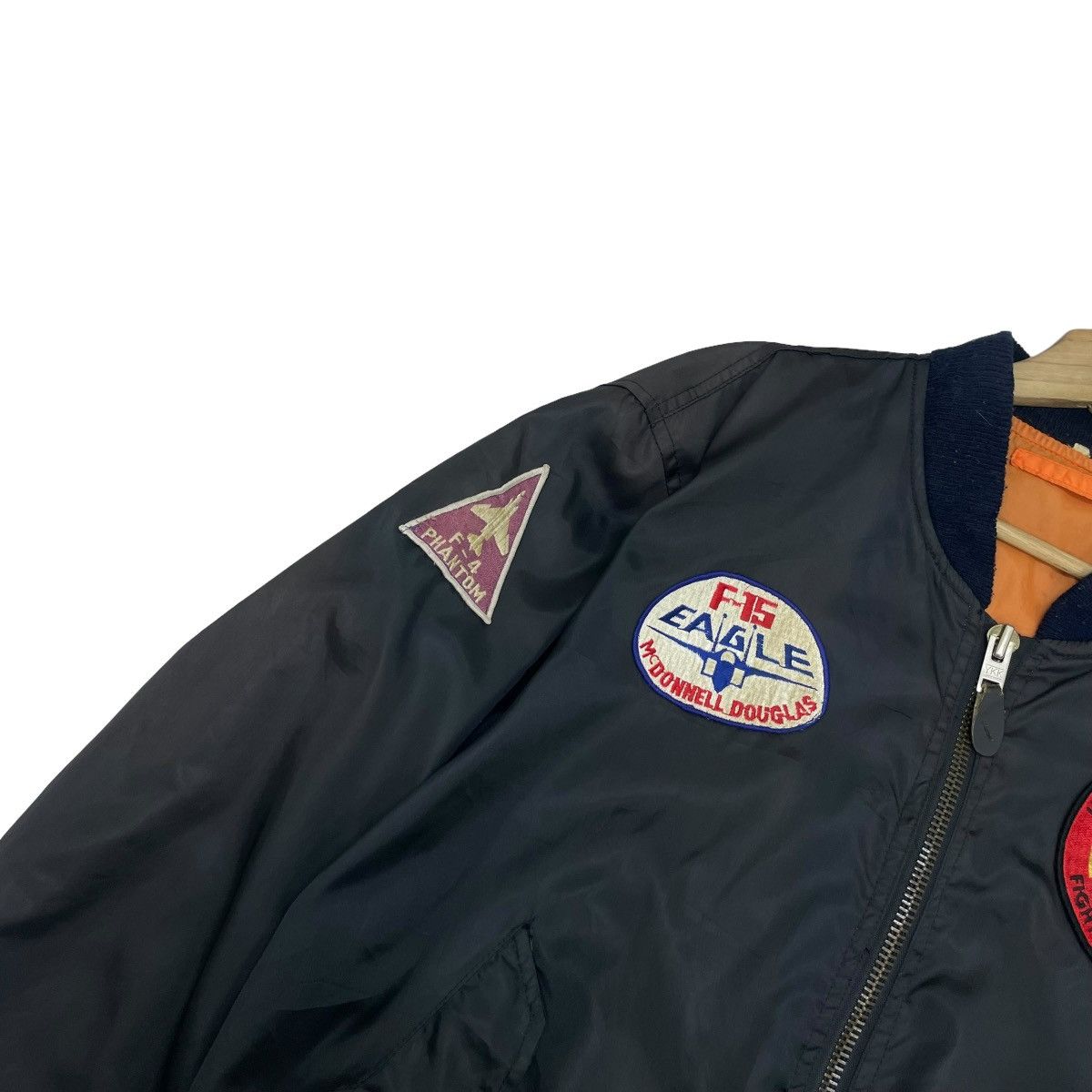 Vintage 🔥Vintage Bomber Ma1 Top Gun Jacket Size US M / EU 48-50 / 2 - 5 Thumbnail