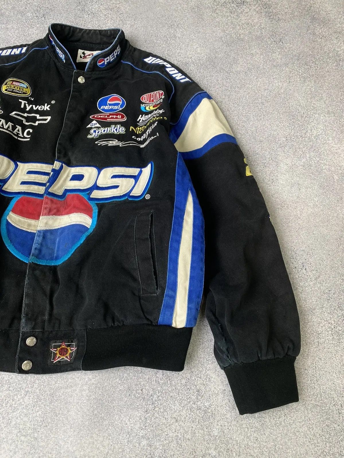 Vintage Vintage Chase Authentics Jeff Gordon 24 Pepsi Racing Jacket Size US L / EU 52-54 / 3 - 4 Thumbnail