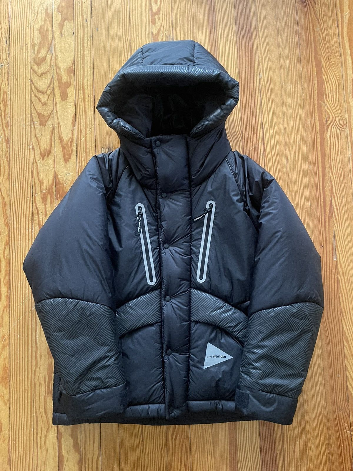 And Wander And Wander Primaloft Rip Down Puffer Jacket Black Size US L / EU 52-54 / 3 - 1 Thumbnail