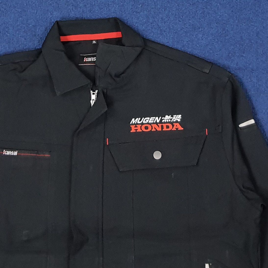 Japanese Brand Vintage Mugen Honda Motorsports Custom Logo Jacket C266N1 Size US L / EU 52-54 / 3 - 4 Thumbnail