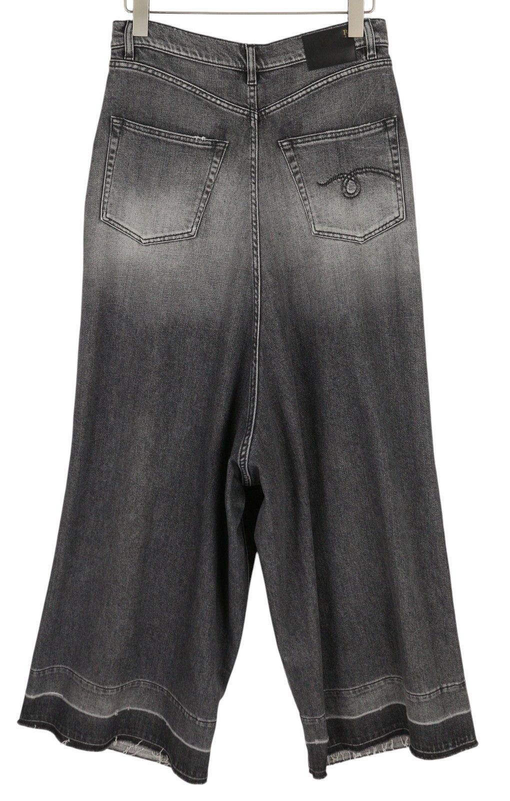 R13 JESSE 27 Vintage Grey Wide Drop Crotch Washed 85462 Size 27" / US 4 / IT 40 - 5 Thumbnail