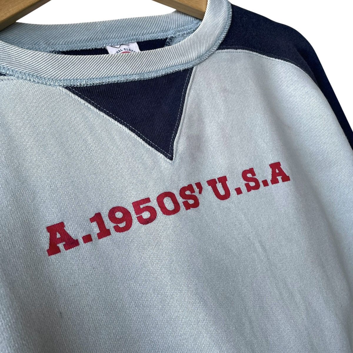 Vintage Climb High USA Vintage Double V Coordinates Sweatshirt Size US L / EU 52-54 / 3 - 5 Thumbnail
