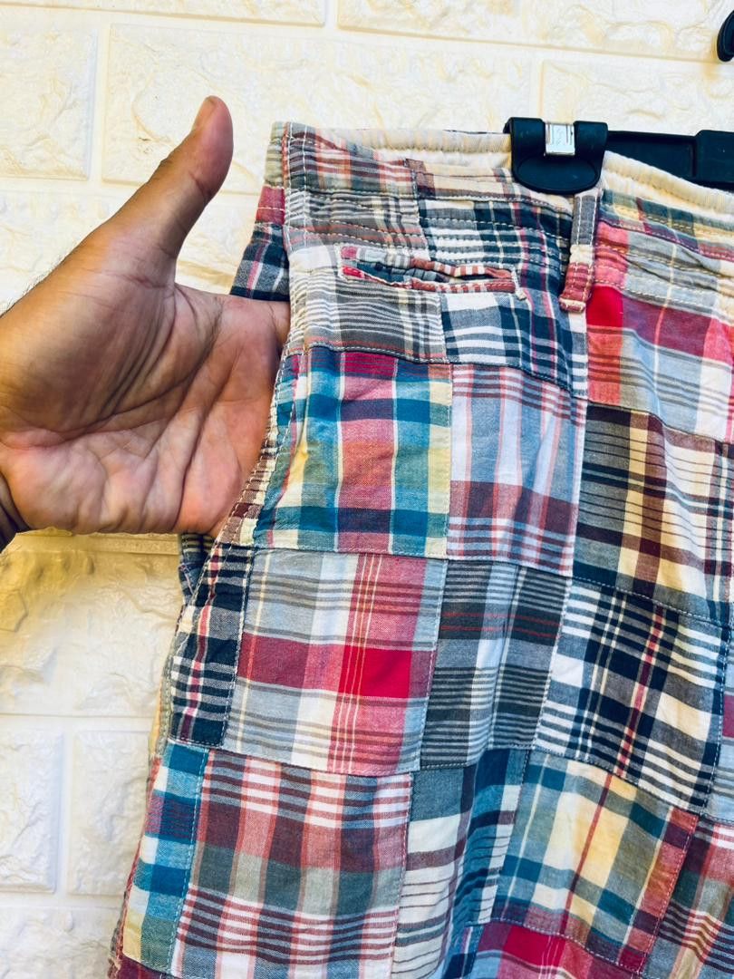 Japanese Brand × Vintage Vintage Back Number Patchwork Hip Hop Streetwear Style Size US 34 / EU 50 - 5 Thumbnail