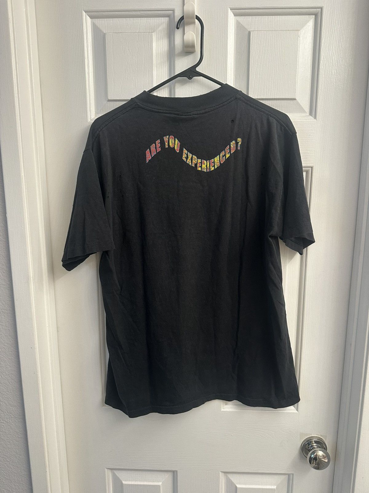 Vintage Vintage 1995 Jimmy Hendrix “Are you experienced?” T-shirt Size US L / EU 52-54 / 3 - 5 Thumbnail