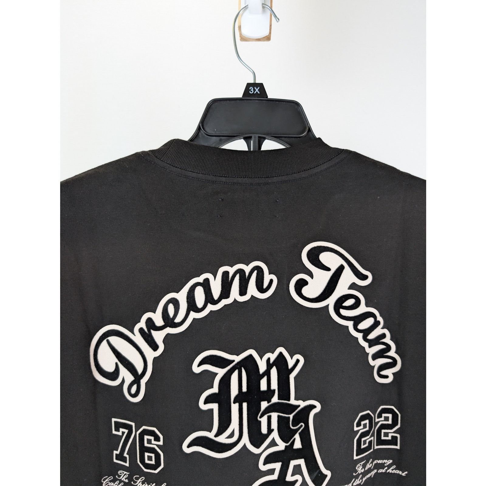 Amiri o1rshd1 Q:2 / Dream Team Oversized Tee T-shirt in Black Size US M / EU 48-50 / 2 - 13 Thumbnail