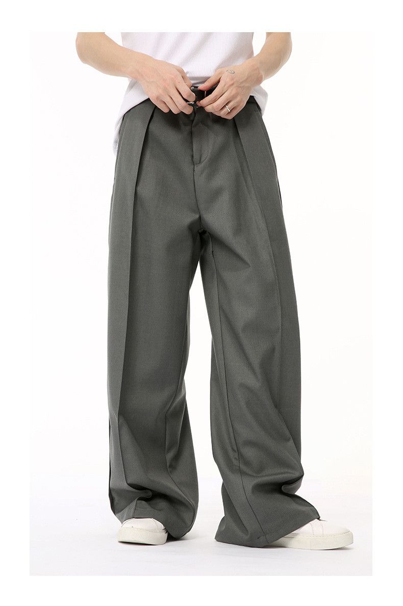 Japanese Brand Male Suit Pants New High Three Dimensional Size US 33 - 1 Thumbnail