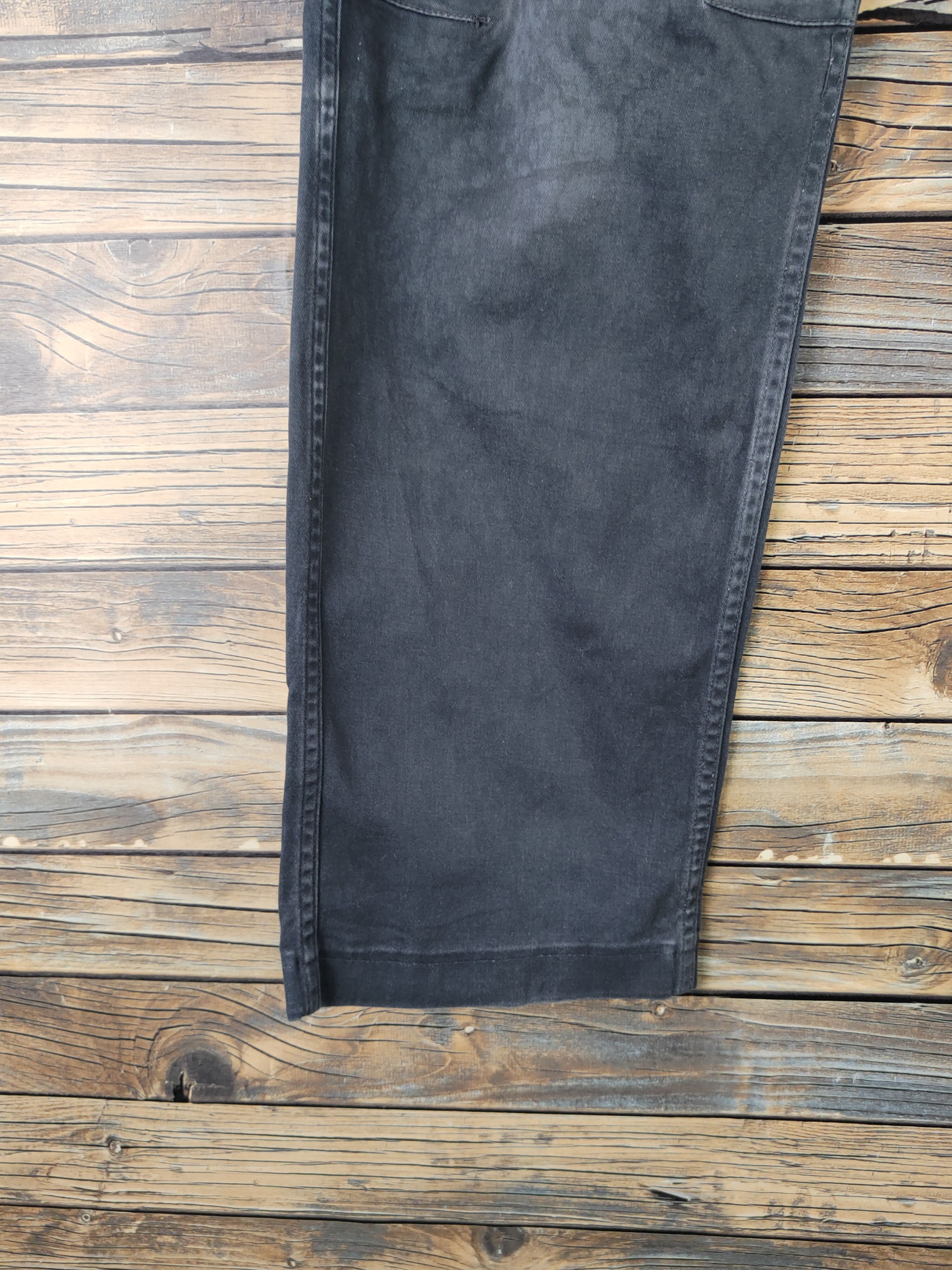 Japanese Brand DL Gladiator Black Faded Multipocket Cargo Pants #2345 Size 34" / US 12 / IT 48 - 4 Thumbnail
