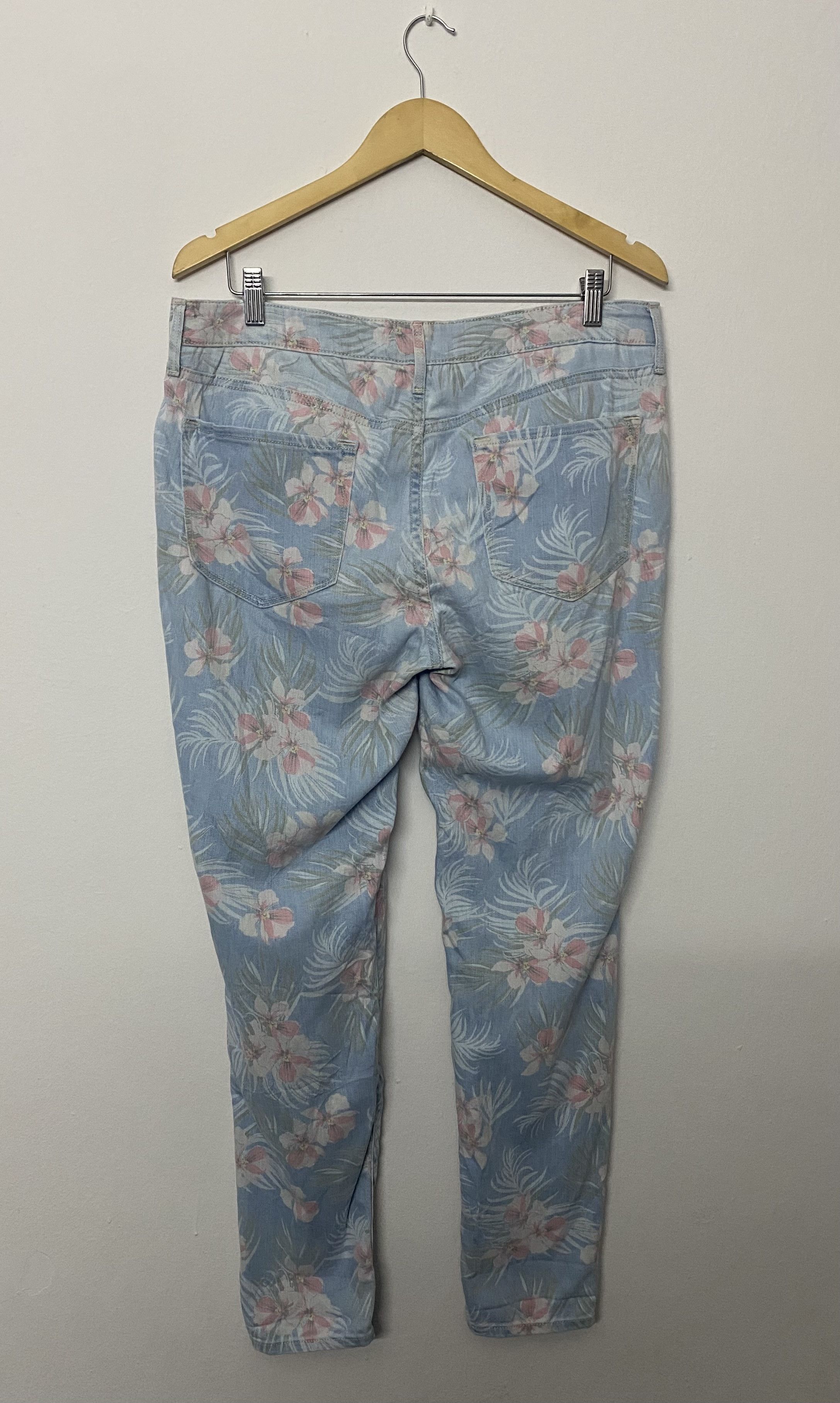 Old Navy Vintage Old Navy Rooke Star Floral Jeans Size 38" / US 16 / IT 52 - 2 Thumbnail