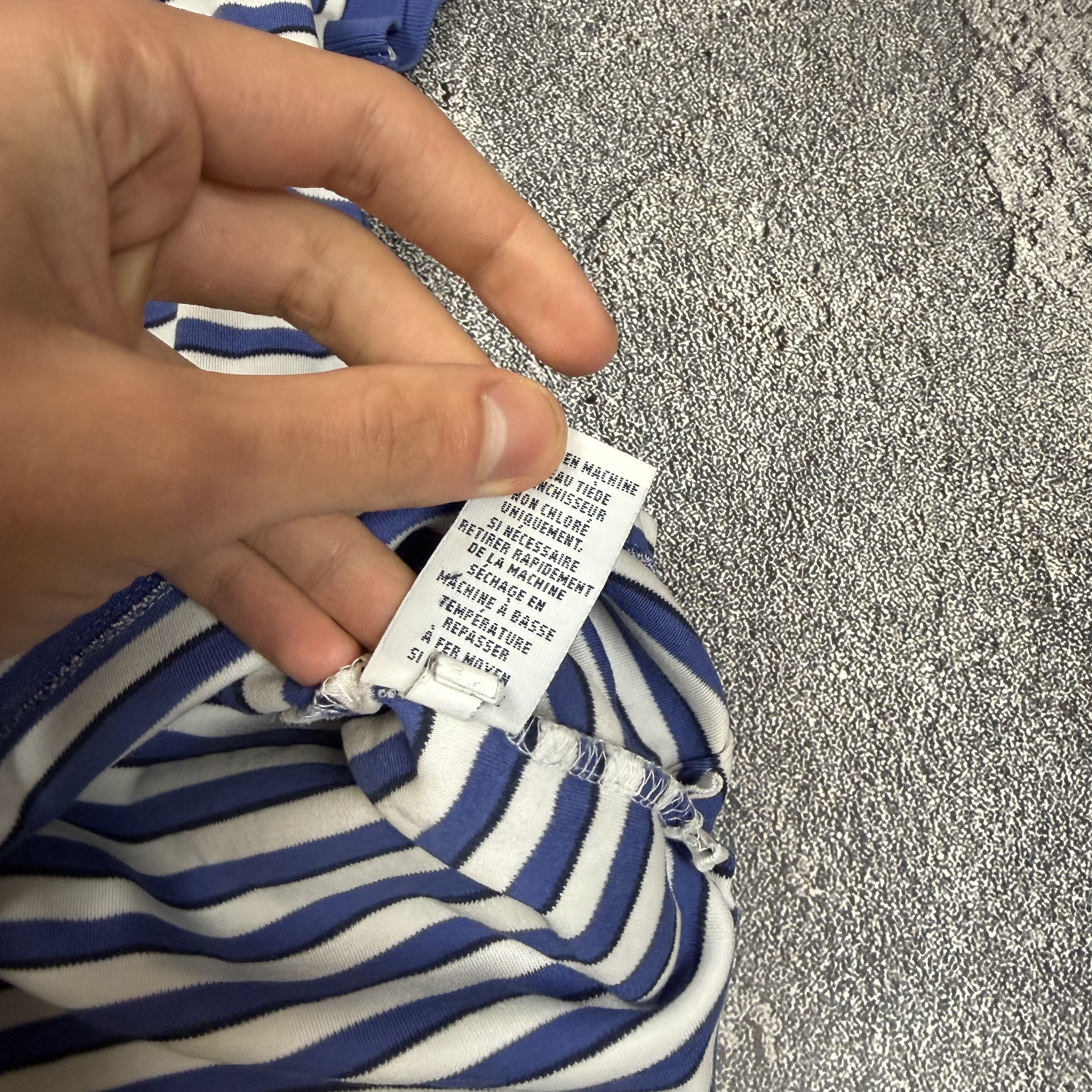 Polo Ralph Lauren Polo Ralph Lauren Blue Striped Polo Size US L / EU 52-54 / 3 - 5 Thumbnail