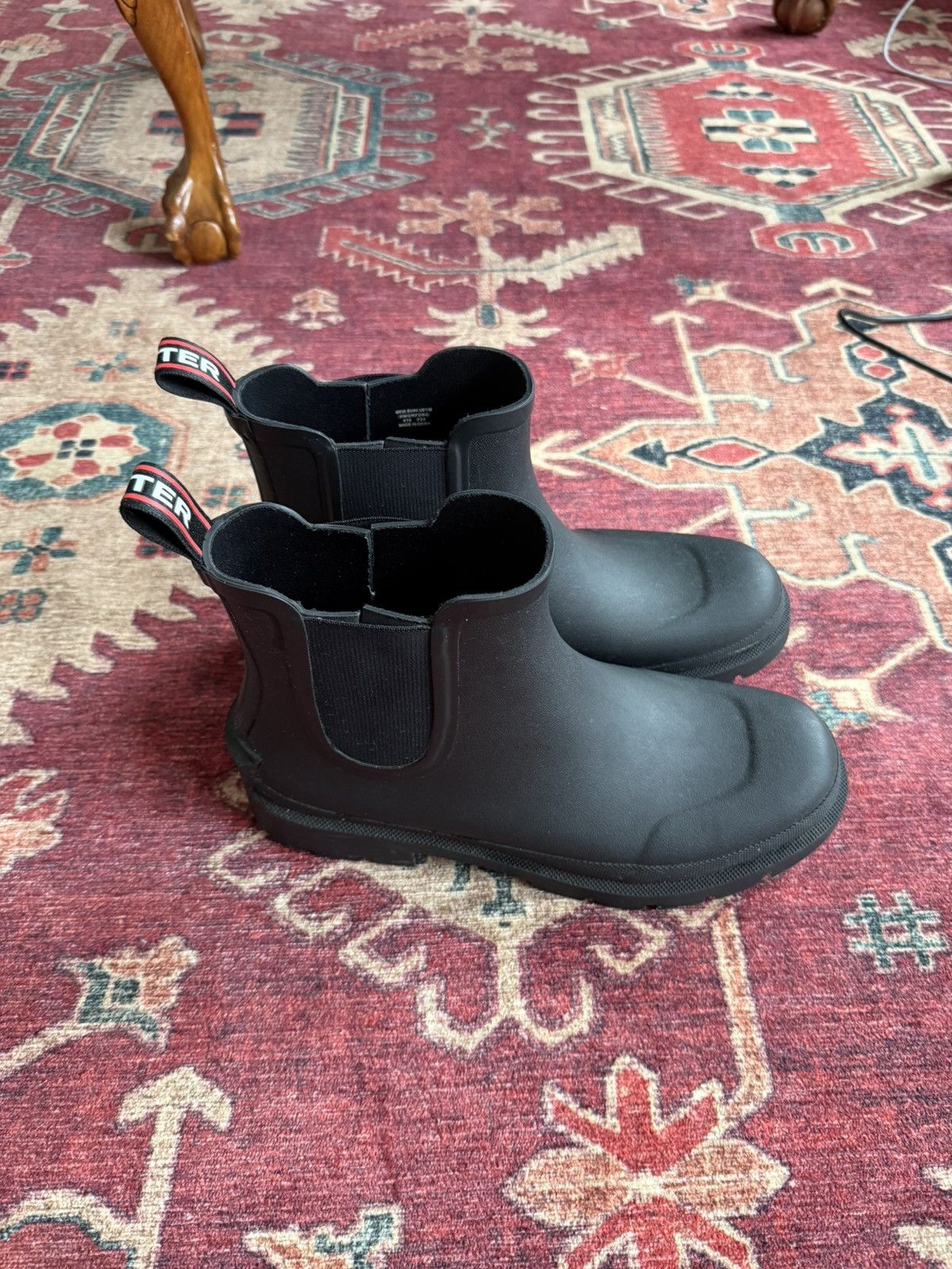 Hunter Hunter Mens Orford Waterproof Rainboot Size US 11 / EU 44 - 2 Thumbnail