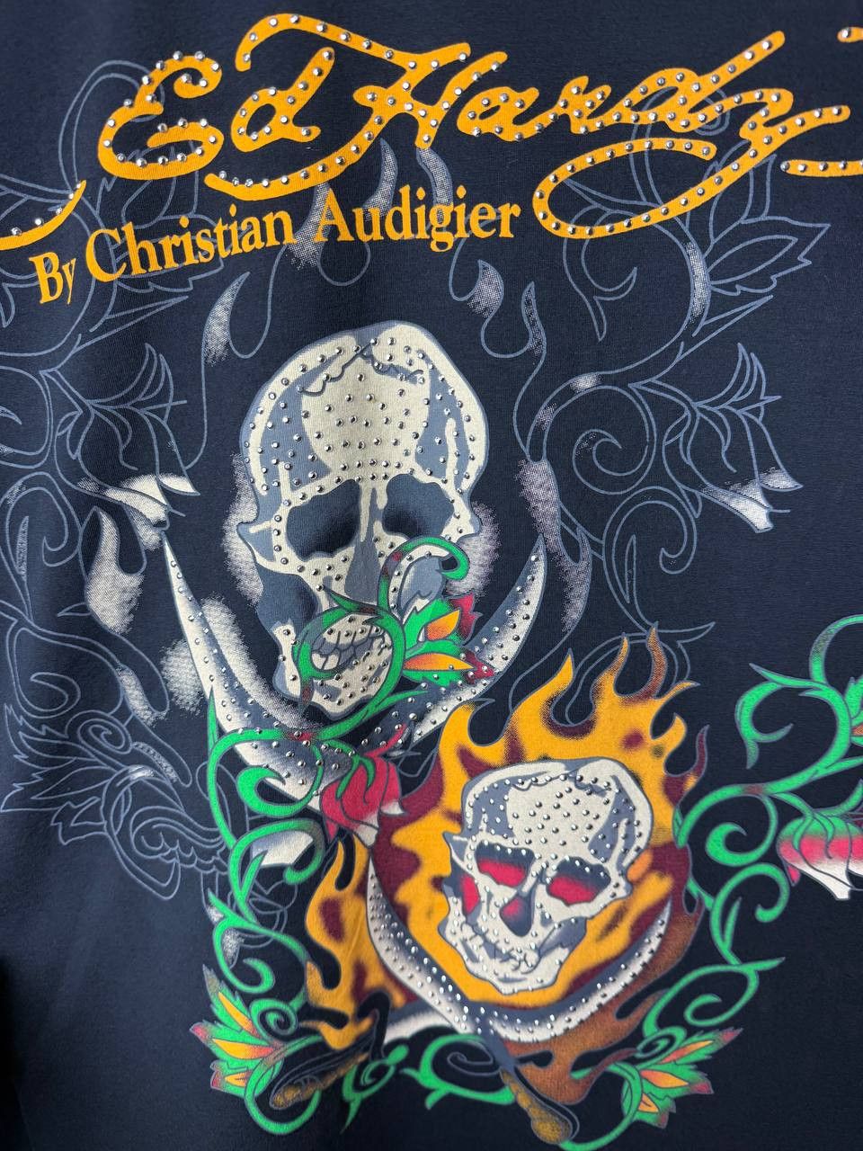 Ed Hardy Ed hardy By Christian Audigier Long Sleeve Japanese Size US XL / EU 56 / 4 - 3 Thumbnail