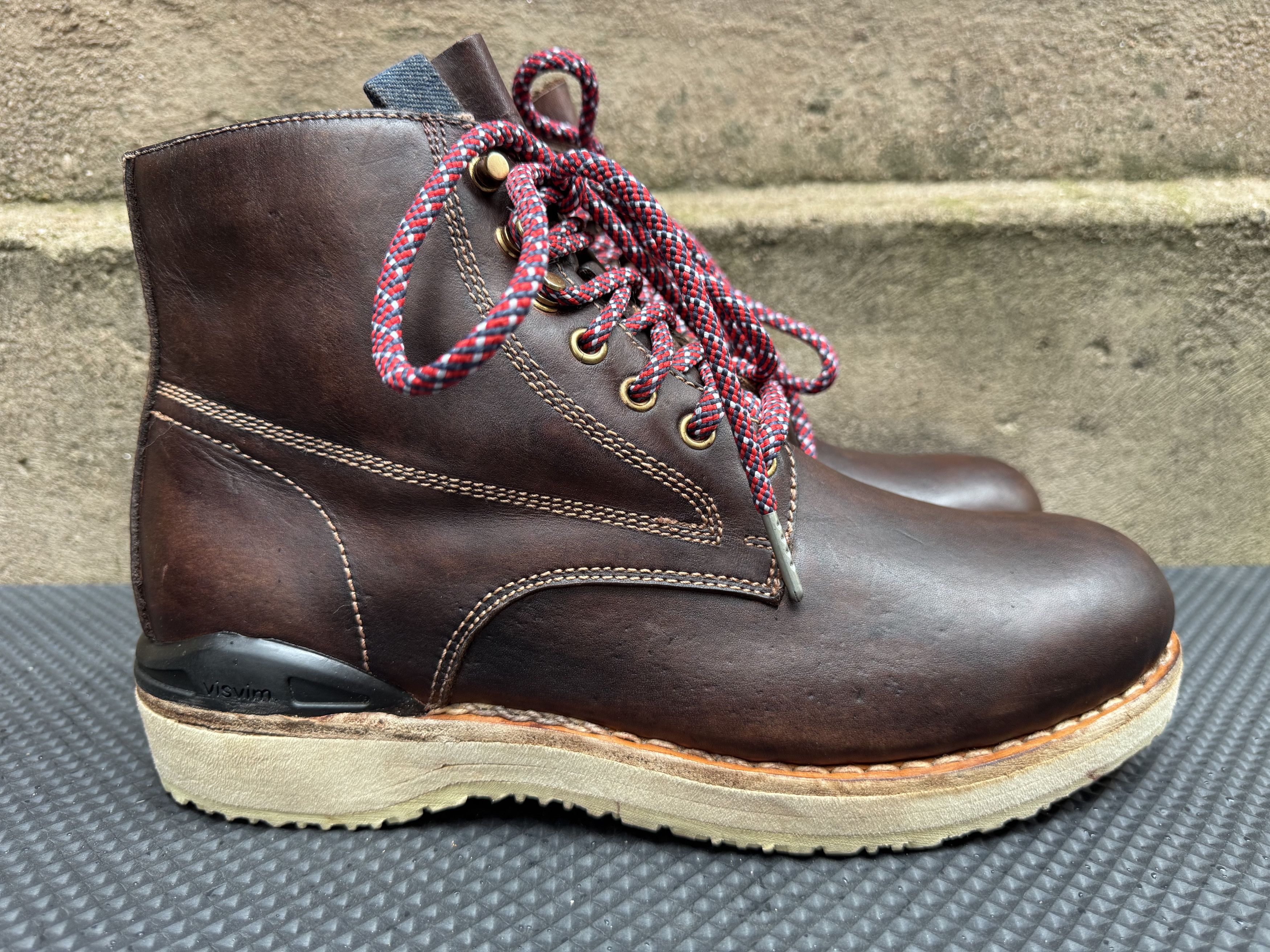 Visvim Visvim Virgil Boots Folk Kngr Bark Brown Round Toe Vibram Size US 9.5 / EU 42-43 - 4 Thumbnail