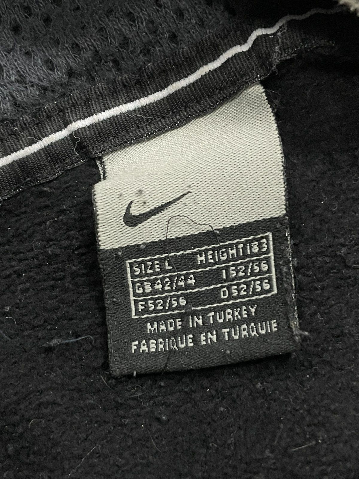 Nike Vintage Nike Athletic Spellout Black Hoodie Size US L / EU 52-54 / 3 - 5 Thumbnail