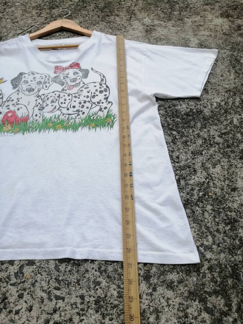 Hanes × Vintage Vintage 90s Hanes Dog Cartoon Graphic Tee Size US M / EU 48-50 / 2 - 5 Thumbnail
