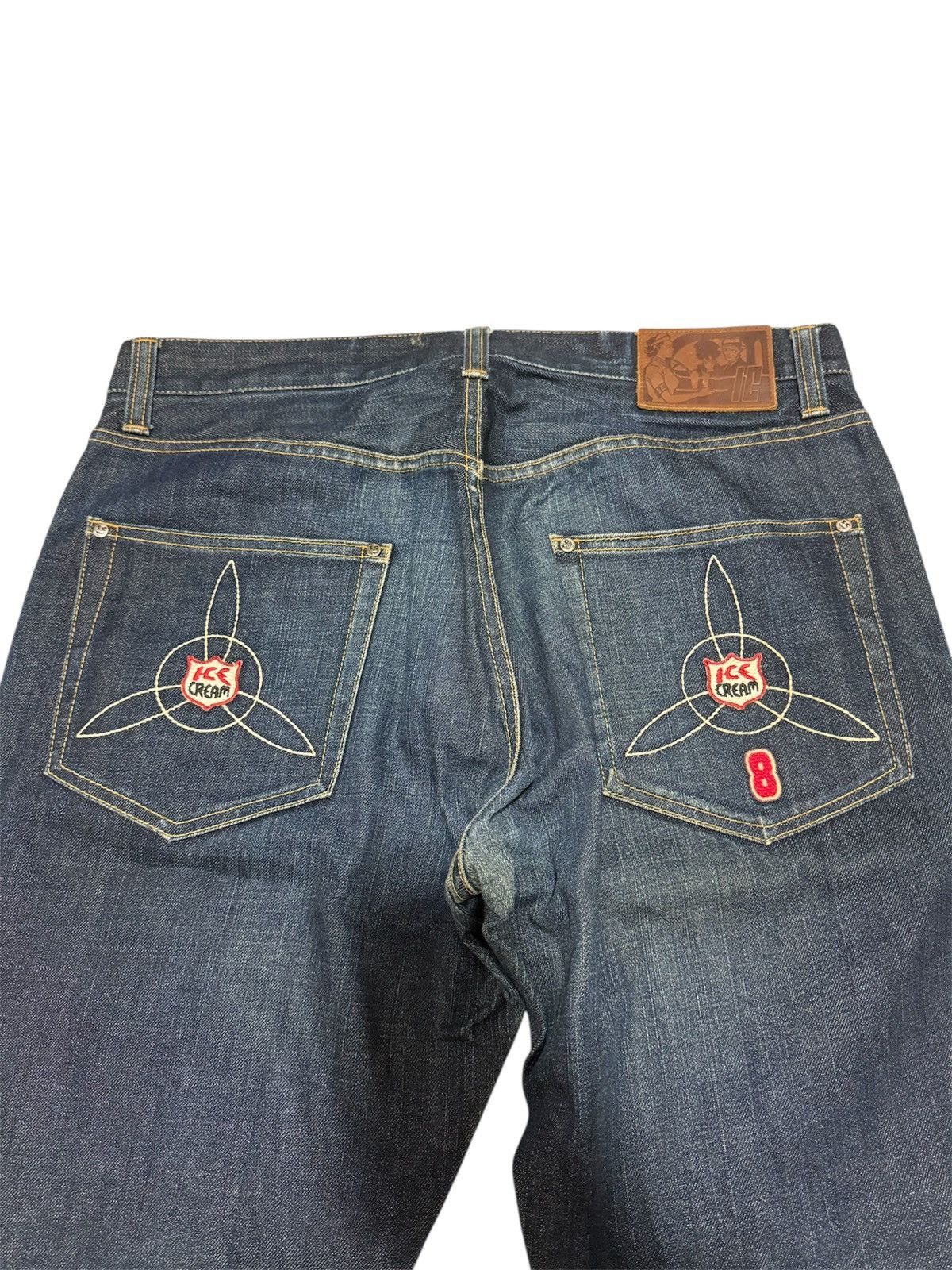 Icecream Vintage BBC Ice Cream Jeans Size US 35 - 4 Thumbnail